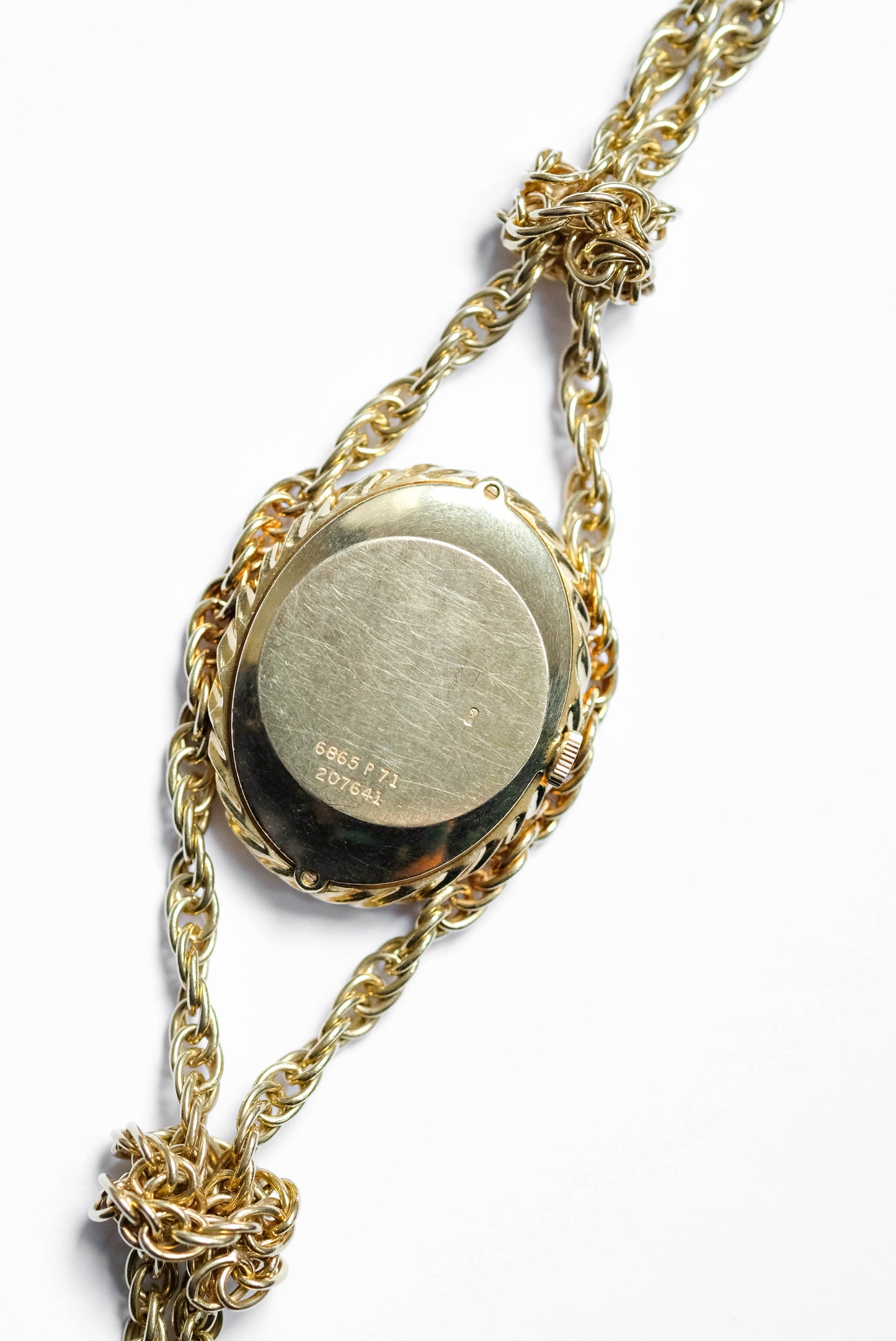 Piaget "Tiger Eye" montre-pendentif - 1970s