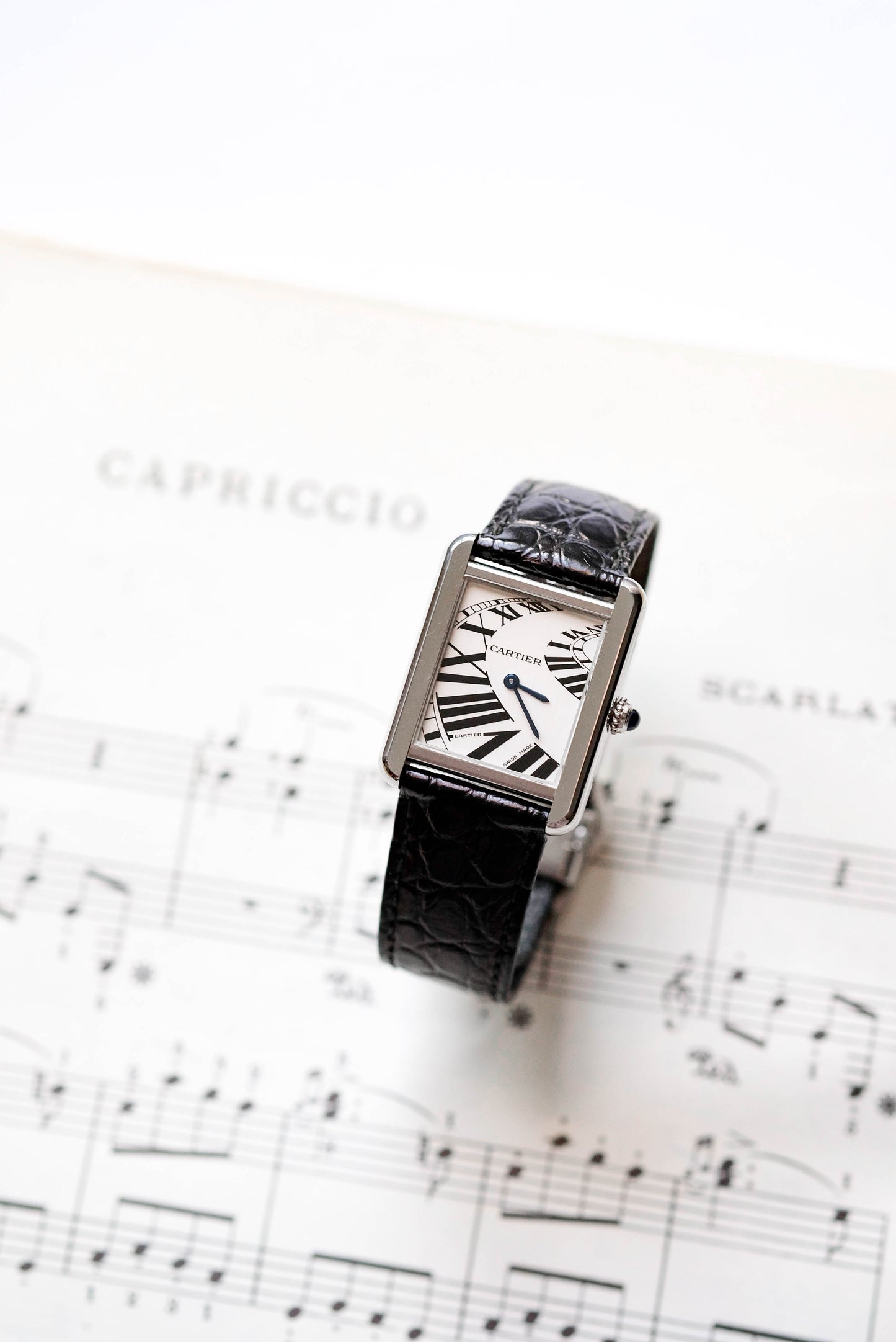 Cartier Tank Solo "Piano" - 2011