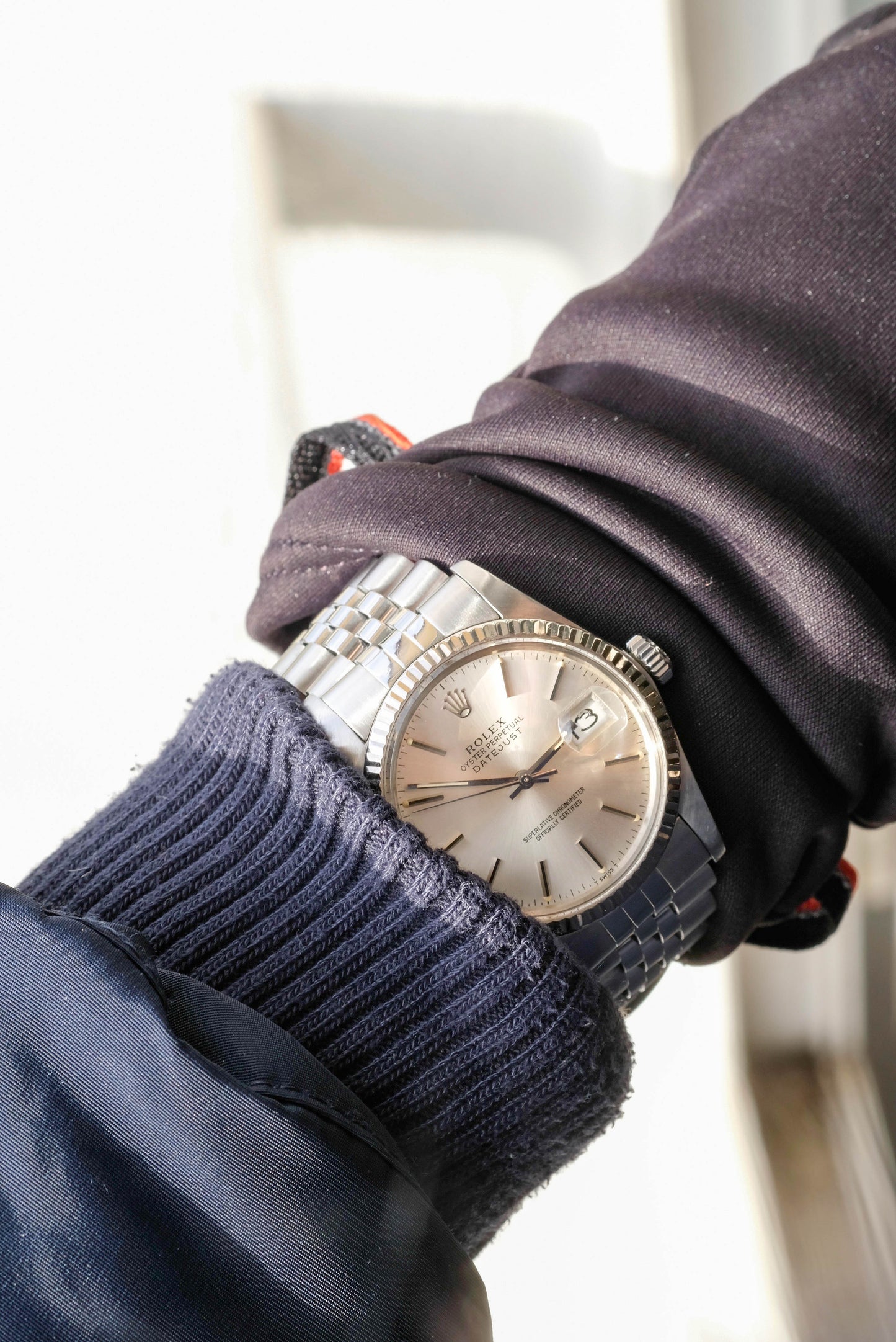 Rolex Datejust Silver Ref. 16014 - Full set - 1984