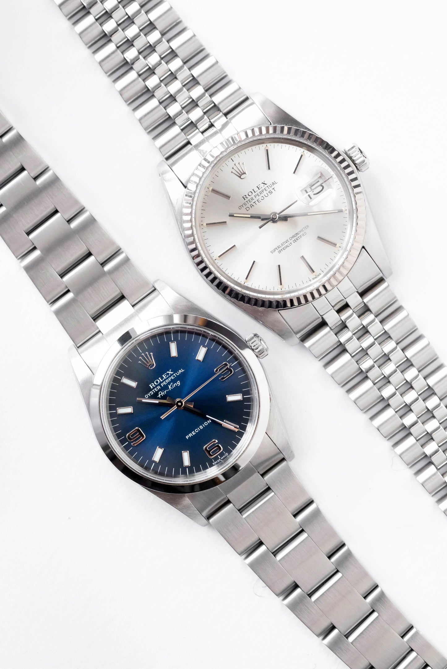 Rolex Datejust Silver Ref. 16014 - Full set - 1984
