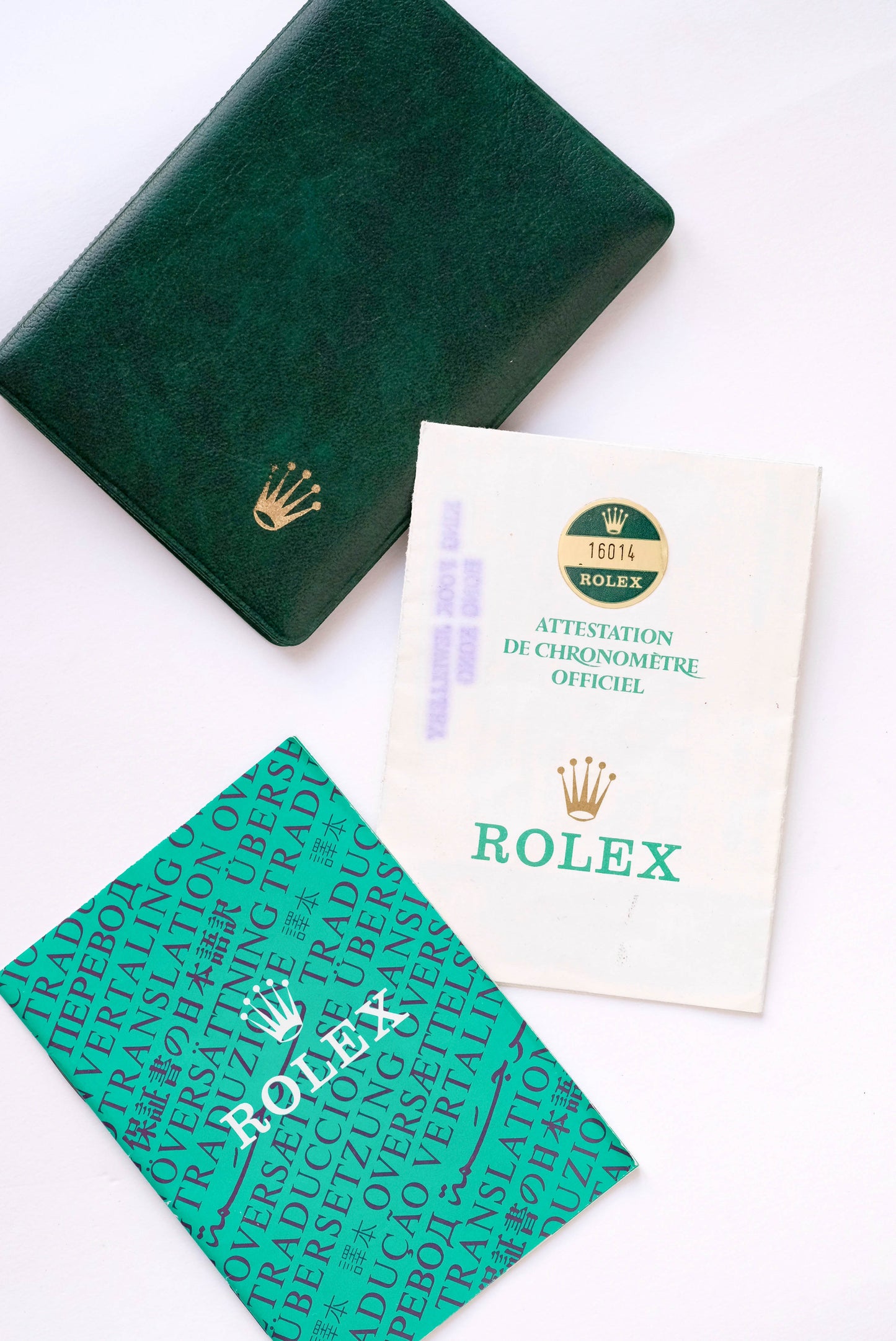 Rolex Datejust Silver Ref. 16014 - Full set - 1984