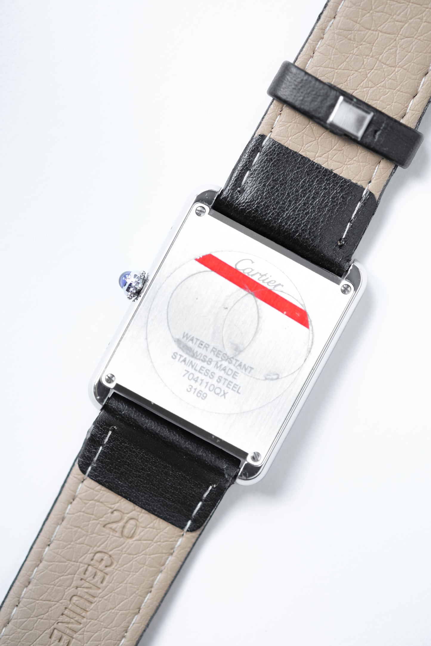 Cartier Tank Solo "Piano" Large