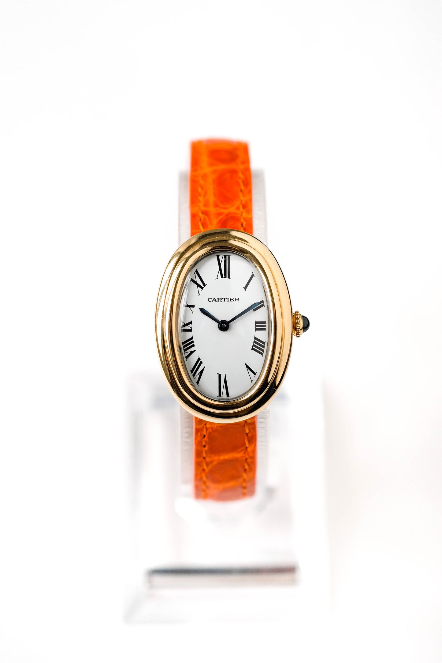 Cartier Baignoire "double godrons" Or jaune - Mécanique - v. 1980