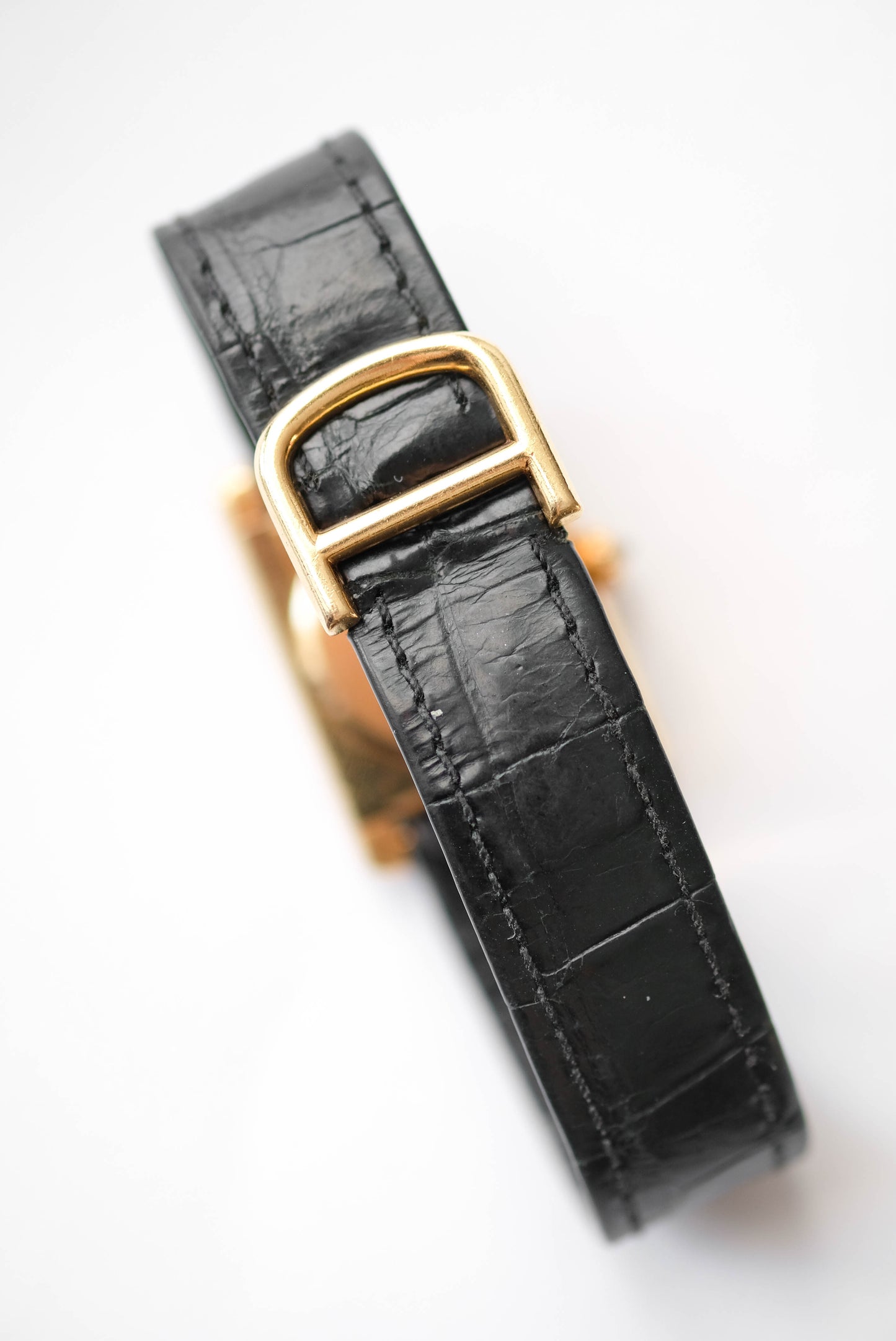 Cartier Tank Louis Cartier médium diamants et rubis - 1970/80s