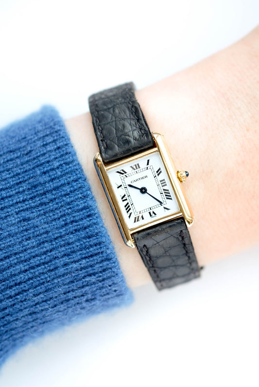 Cartier Tank Louis Cartier médium - 1980s