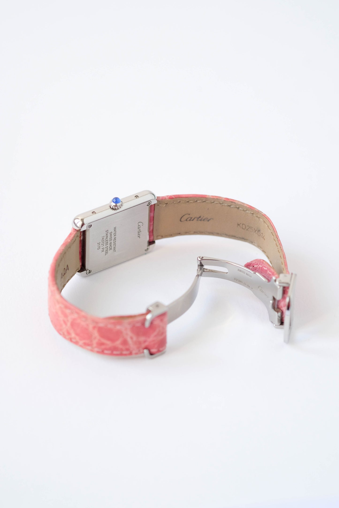 Cartier Tank Solo "pink" - 2011