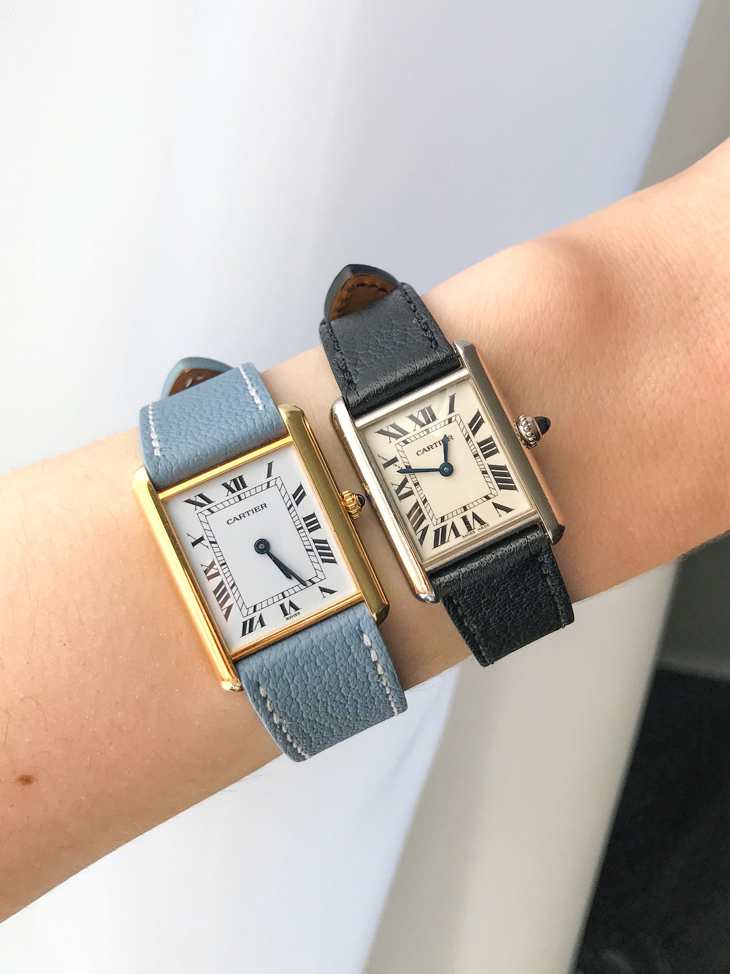 Cartier Tank Louis or blanc - 2000s