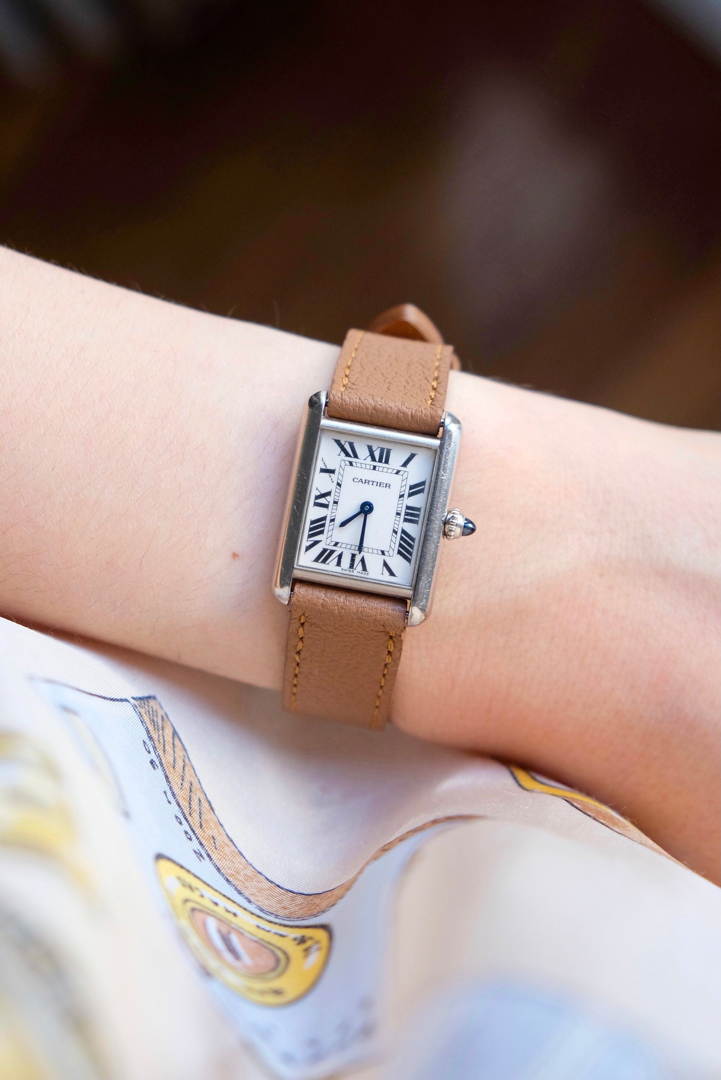 Cartier Tank Louis or blanc - 2000s