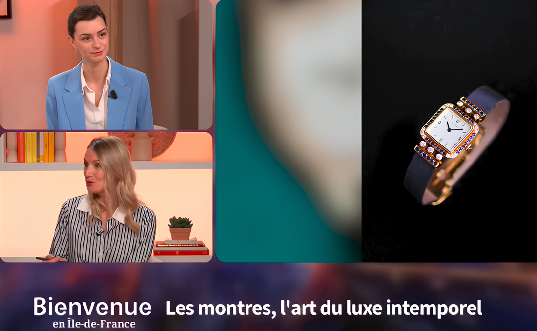 Le Figaro TV - Les montres, l'art du luxe intemporel