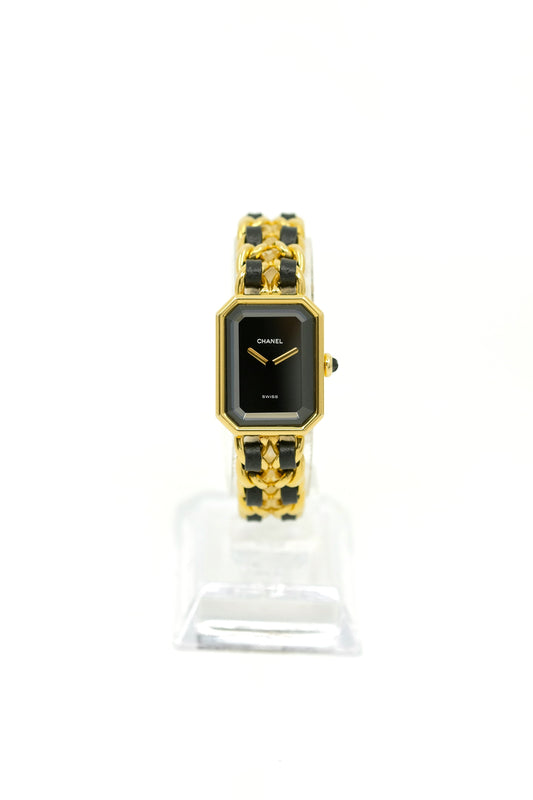 Chanel Première - Gold plated & leather - M