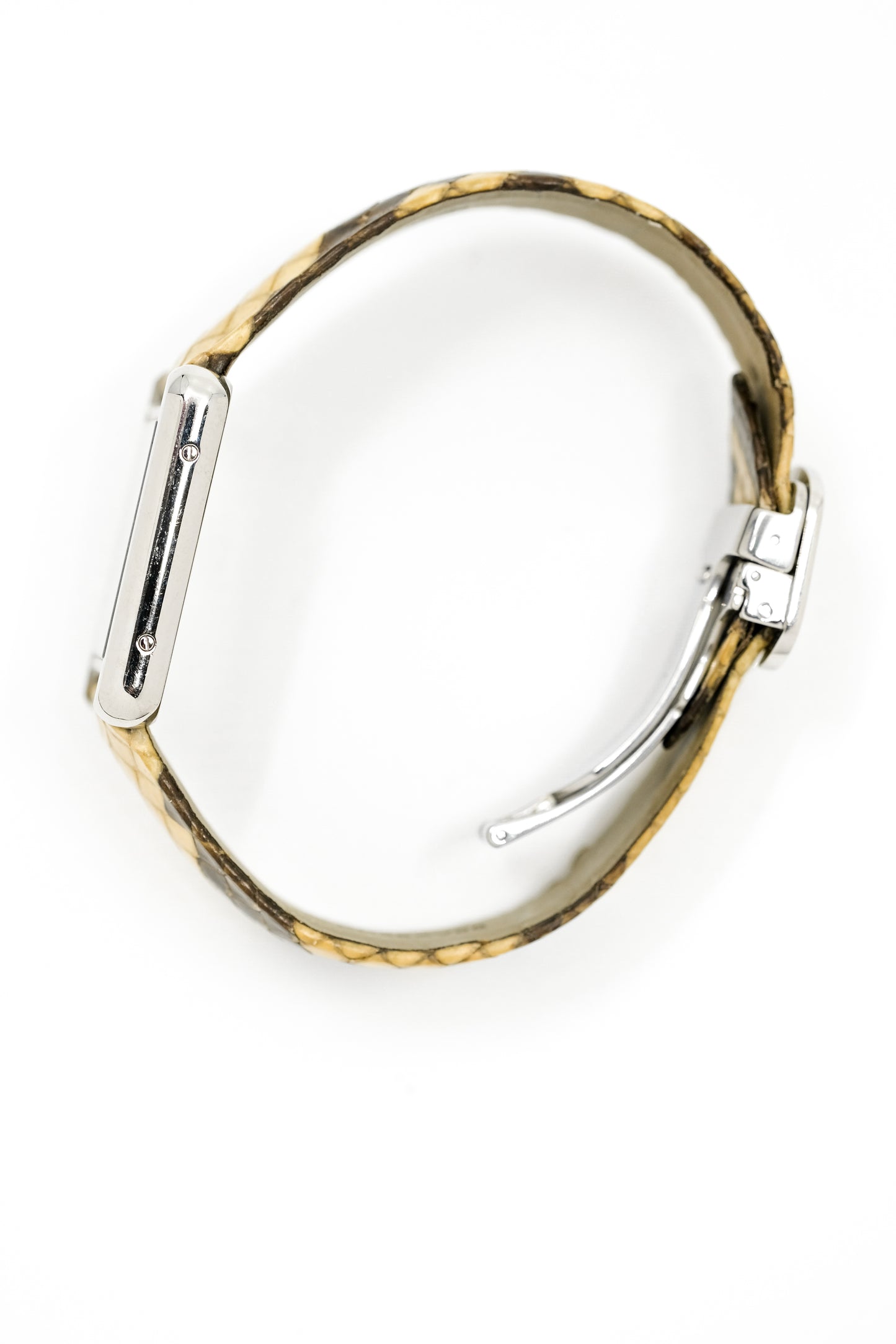 Cartier Tank Solo ref. 3170 "Python" - Acier - 2014 (full set)