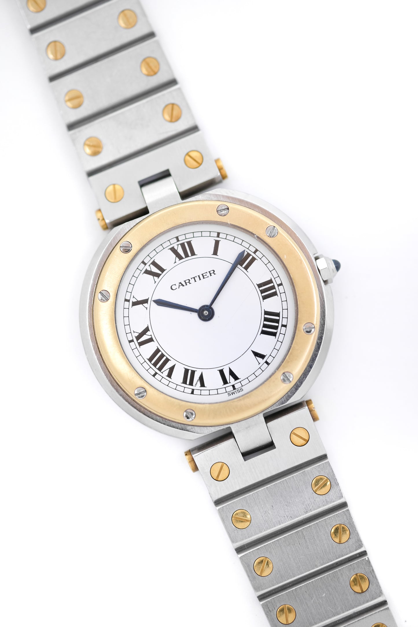 Cartier Santos "Vendôme" Or & Acier - Grand Modèle - ref. 81912 - v. 1980