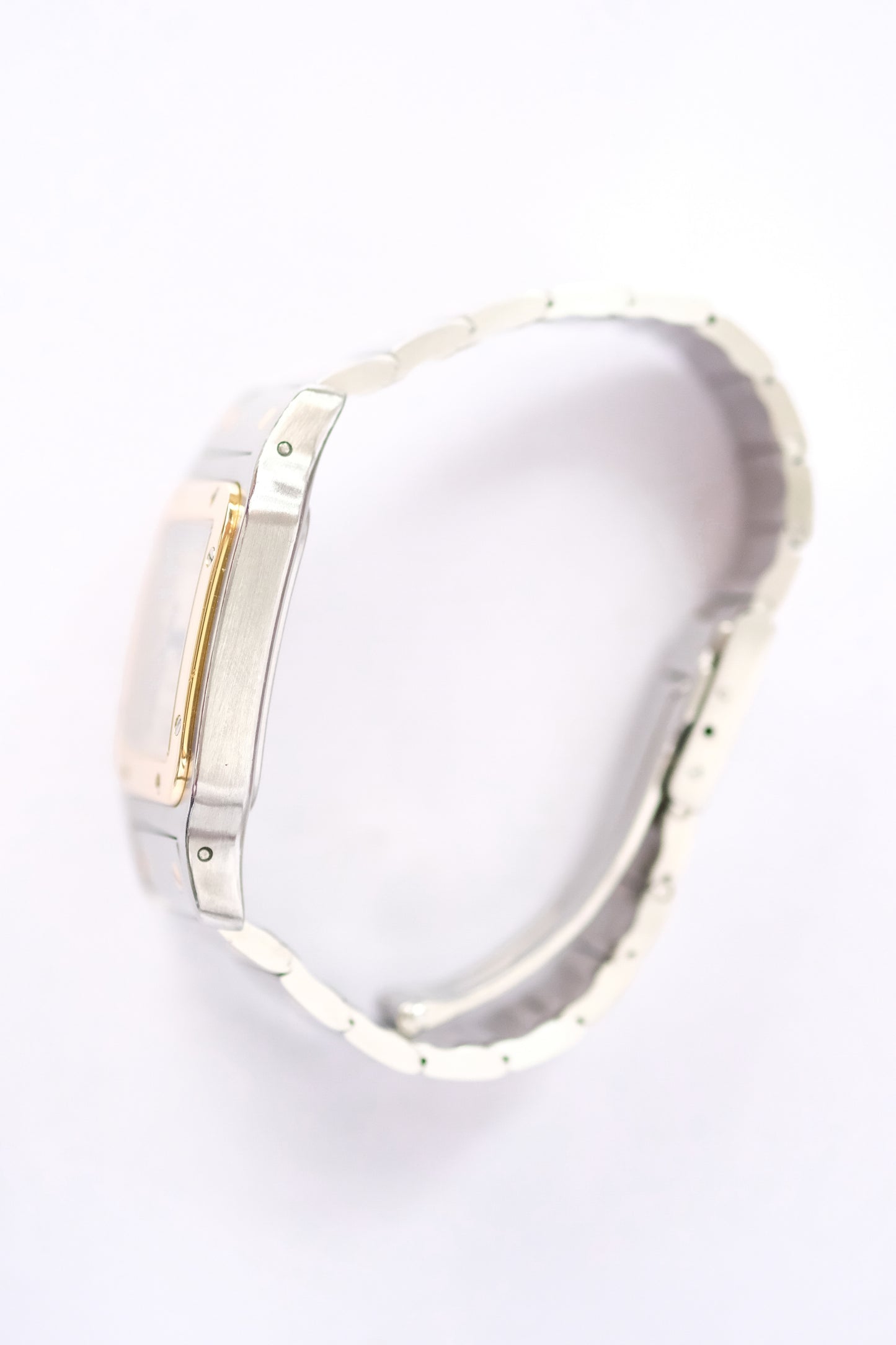 Cartier Santos Galbée Gold/Steel - Large Size