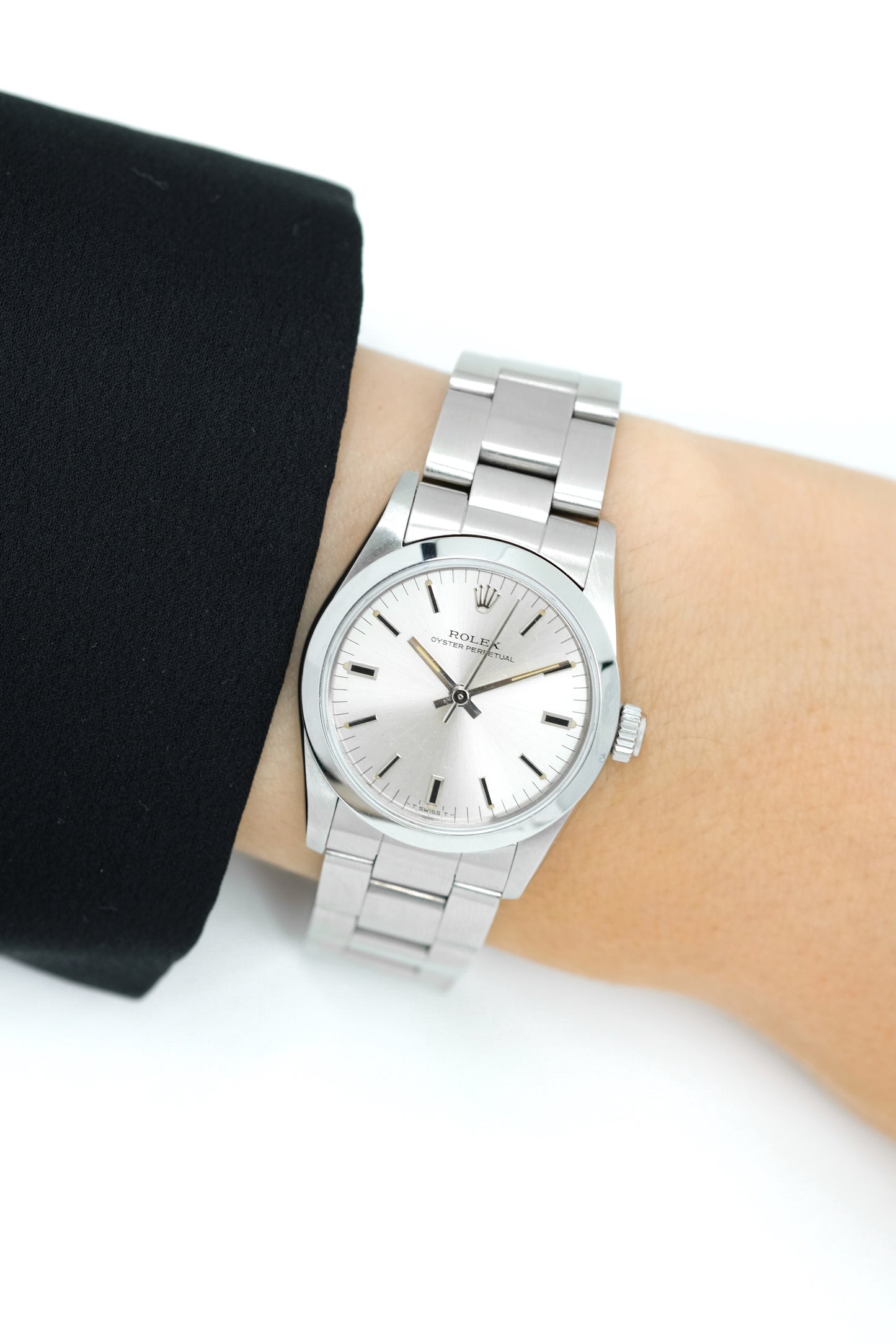 Rolex Oyster Perpetual Lady Silver - Ref. 67480 (papiers)