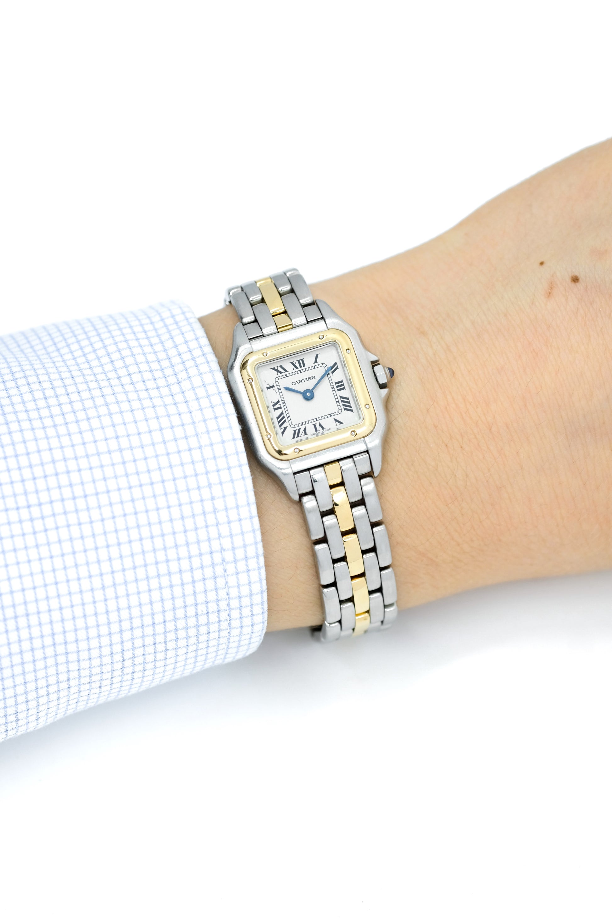 Cartier Panther Gold Steel Small Model (service papers