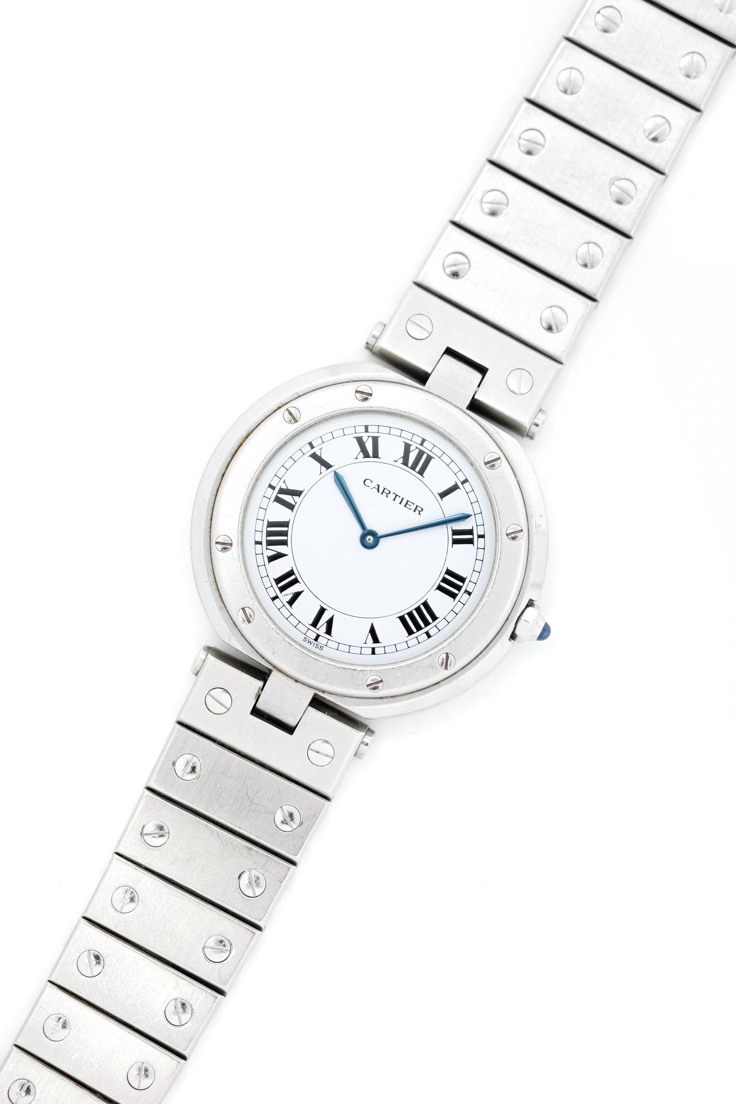 Cartier Santos "Vendôme" Acier - Grand Modèle - v. 1980