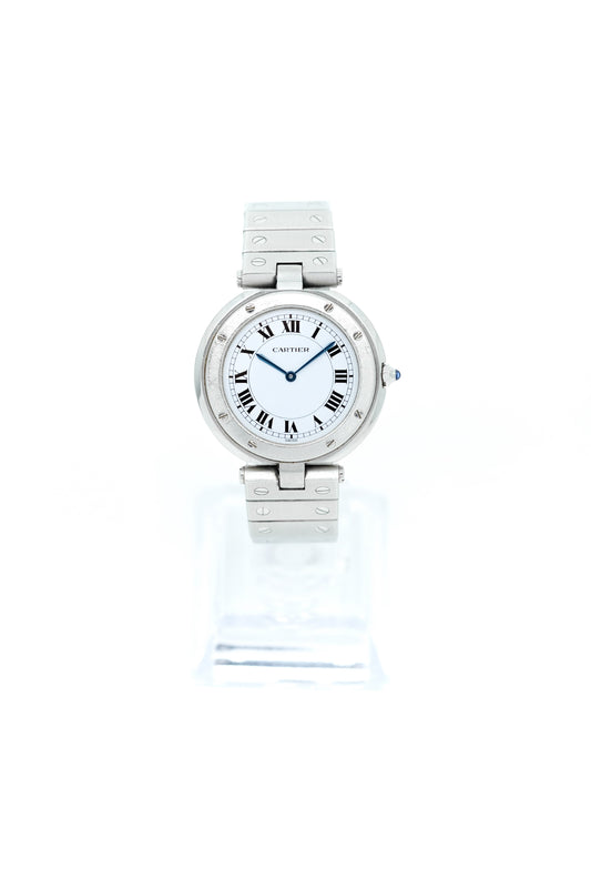 Cartier Santos "Vendôme" Acier - Grand Modèle - v. 1980
