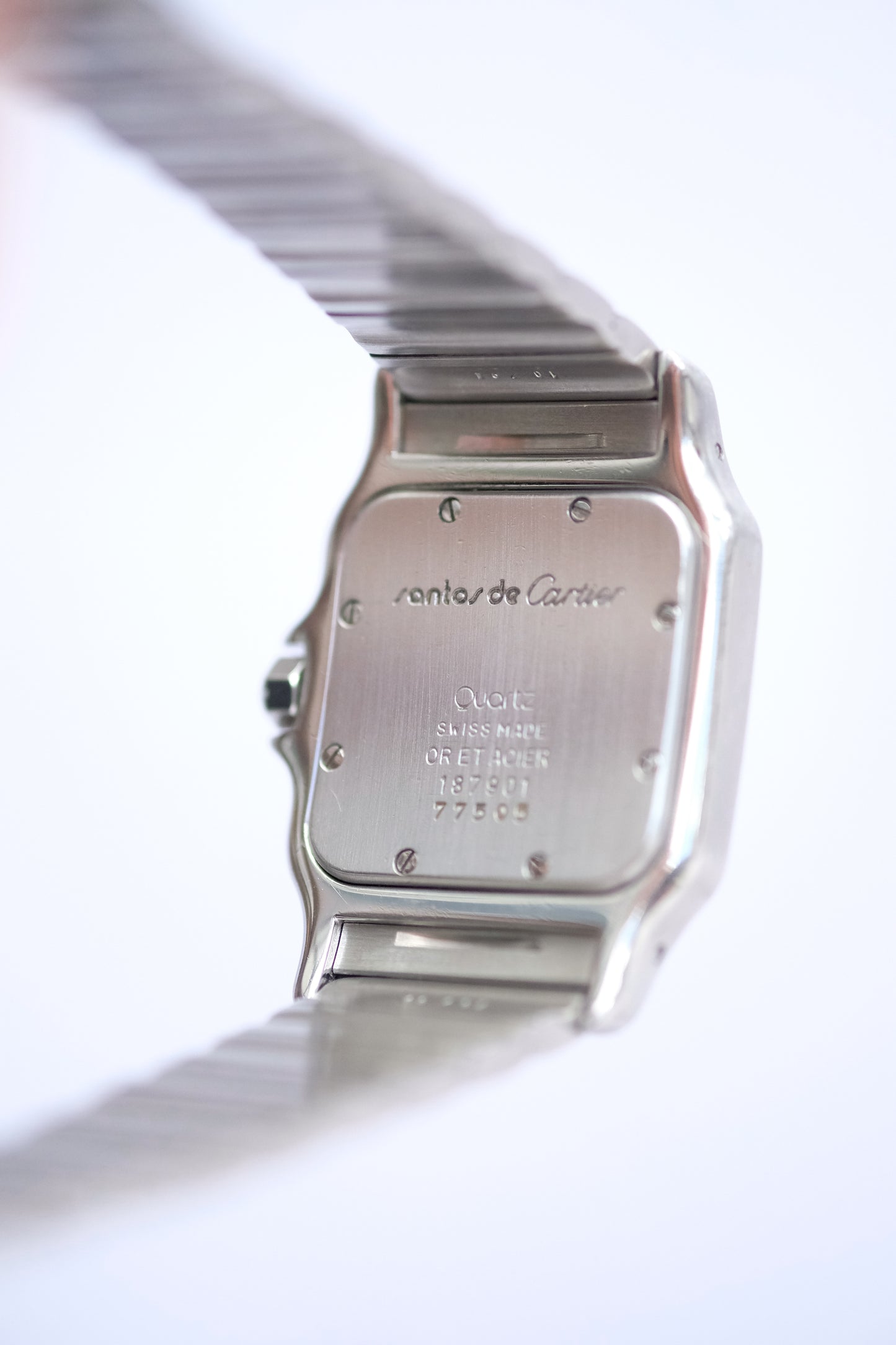 Cartier Santos Galbée Gold/Steel - Large Size