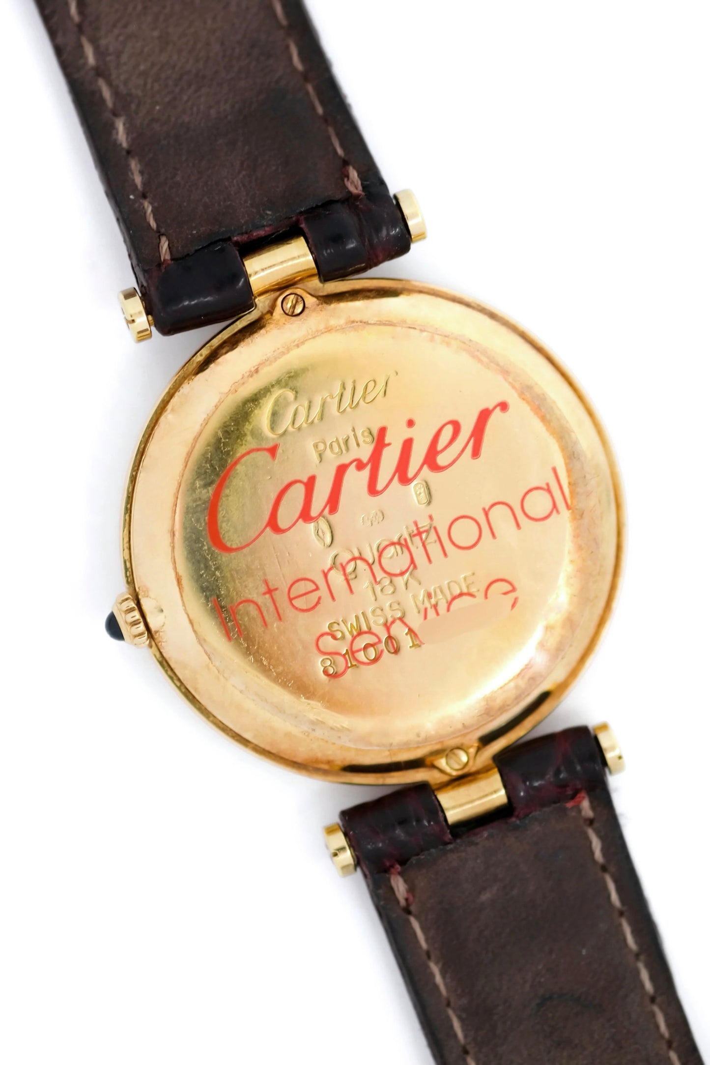 Cartier Vendôme Or Jaune - Grand Modèle - v. 1990