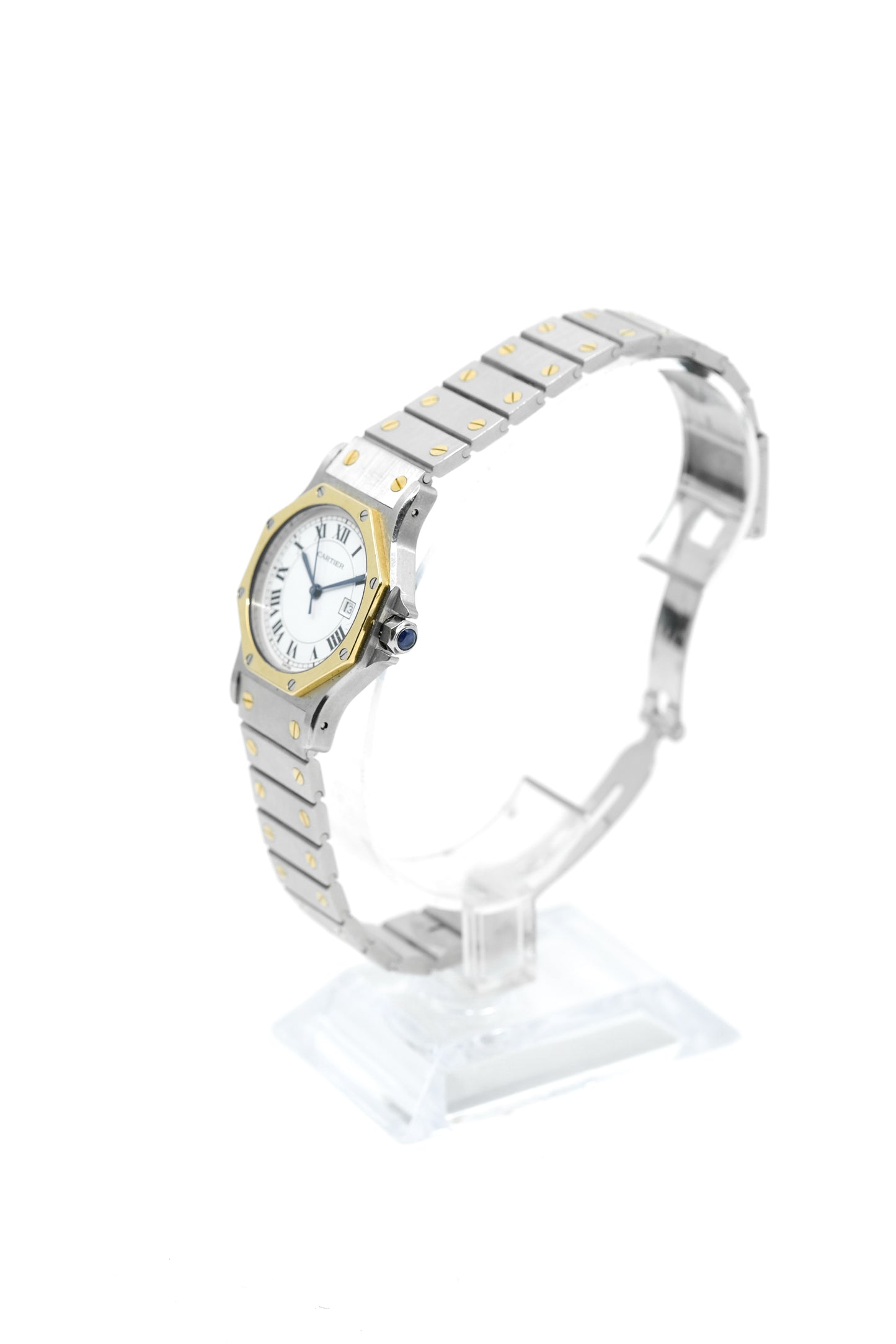 Cartier Santos Octogonale Or & Acier - Grand Modèle - Automatique