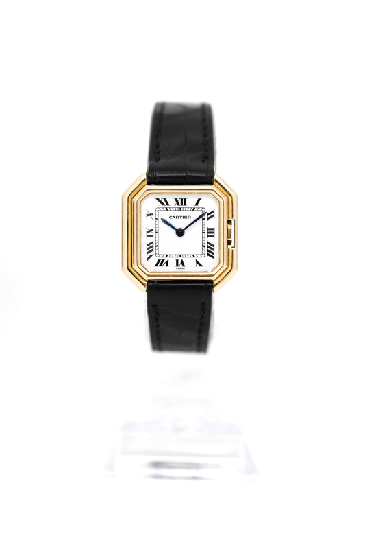 Cartier Ceinture Petit Modèle - ref. 78100 - Mécanique - v. 1970 (pochette & papiers SAV)