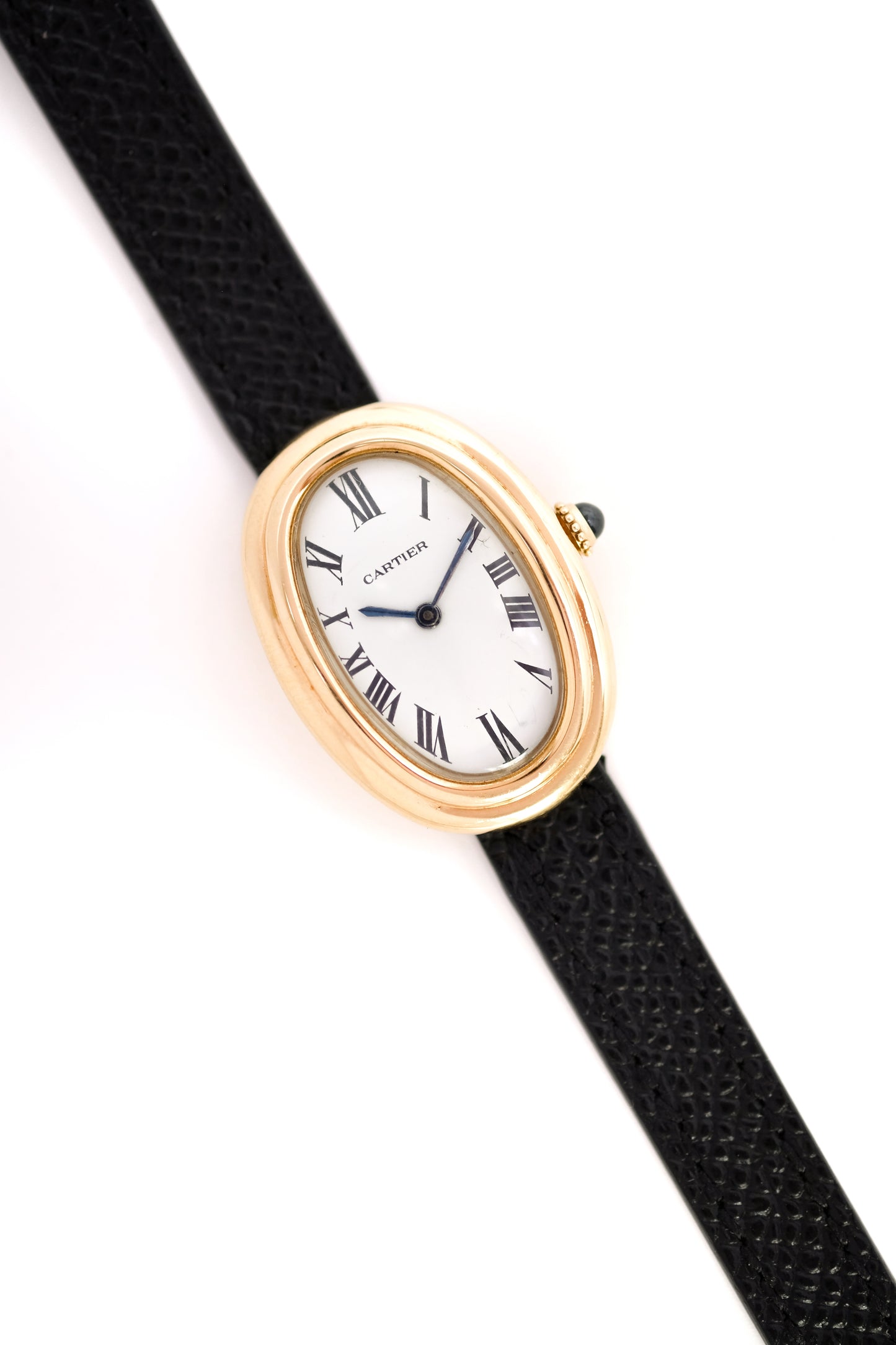 Cartier Baignoire "Double Godron" Yellow gold - ref. 78094 - Mechanical - c. 1980