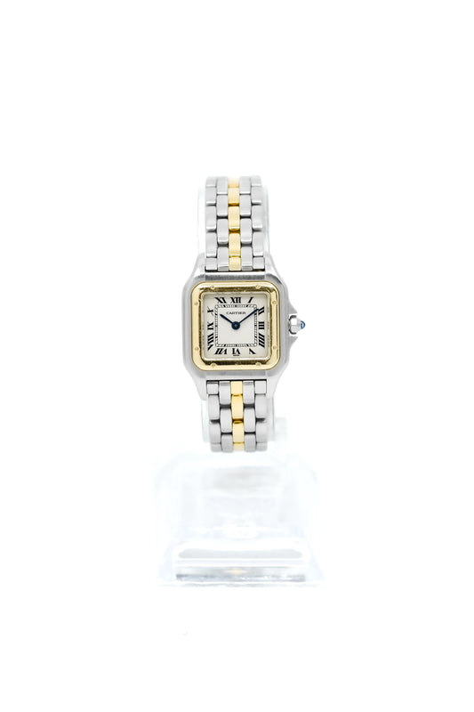 Cartier Panthère Or & Acier - Petit Modèle 1 Rang - v. 1980