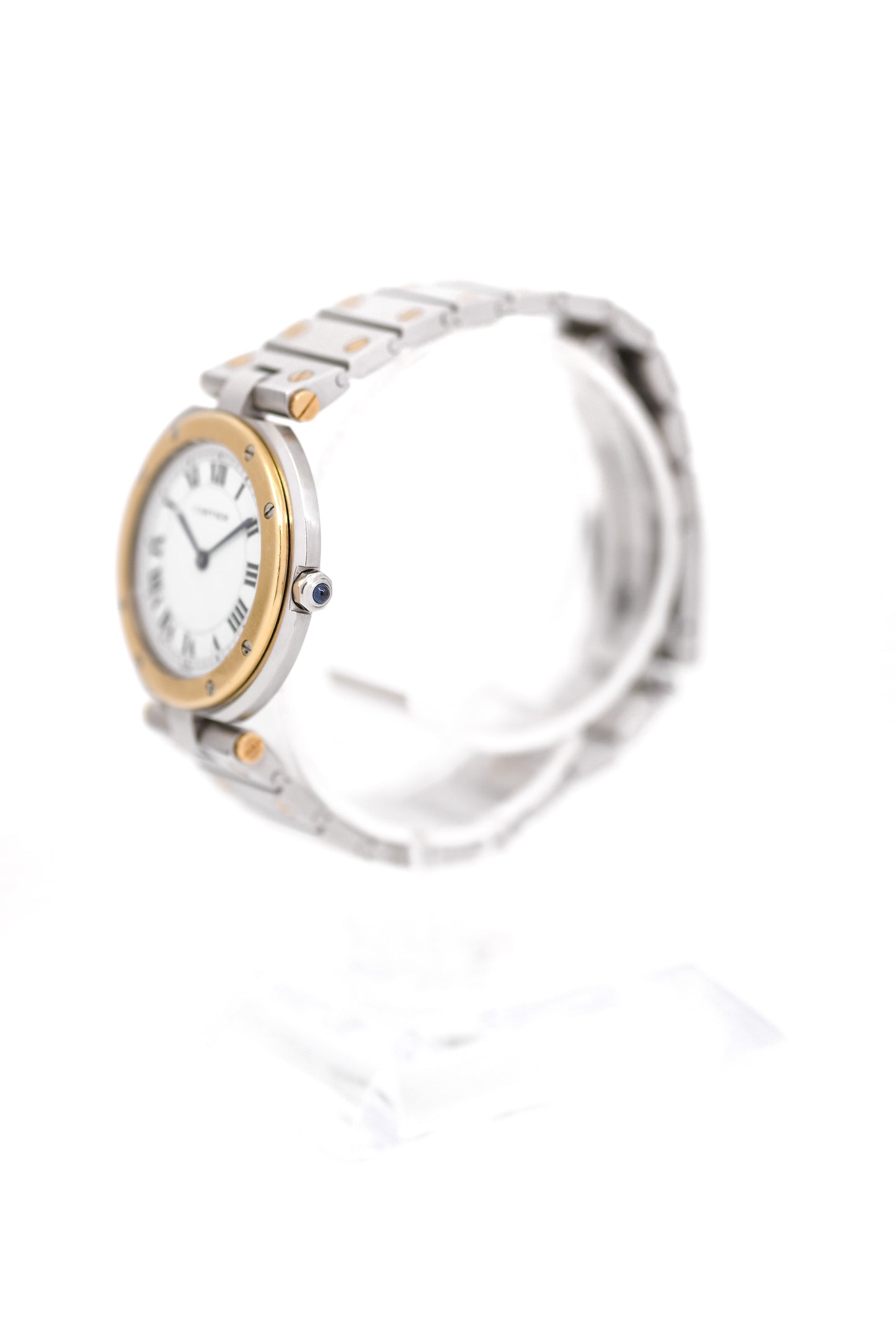 Cartier Santos "Vendôme" Or & Acier - Grand Modèle - ref. 81912 - v. 1980