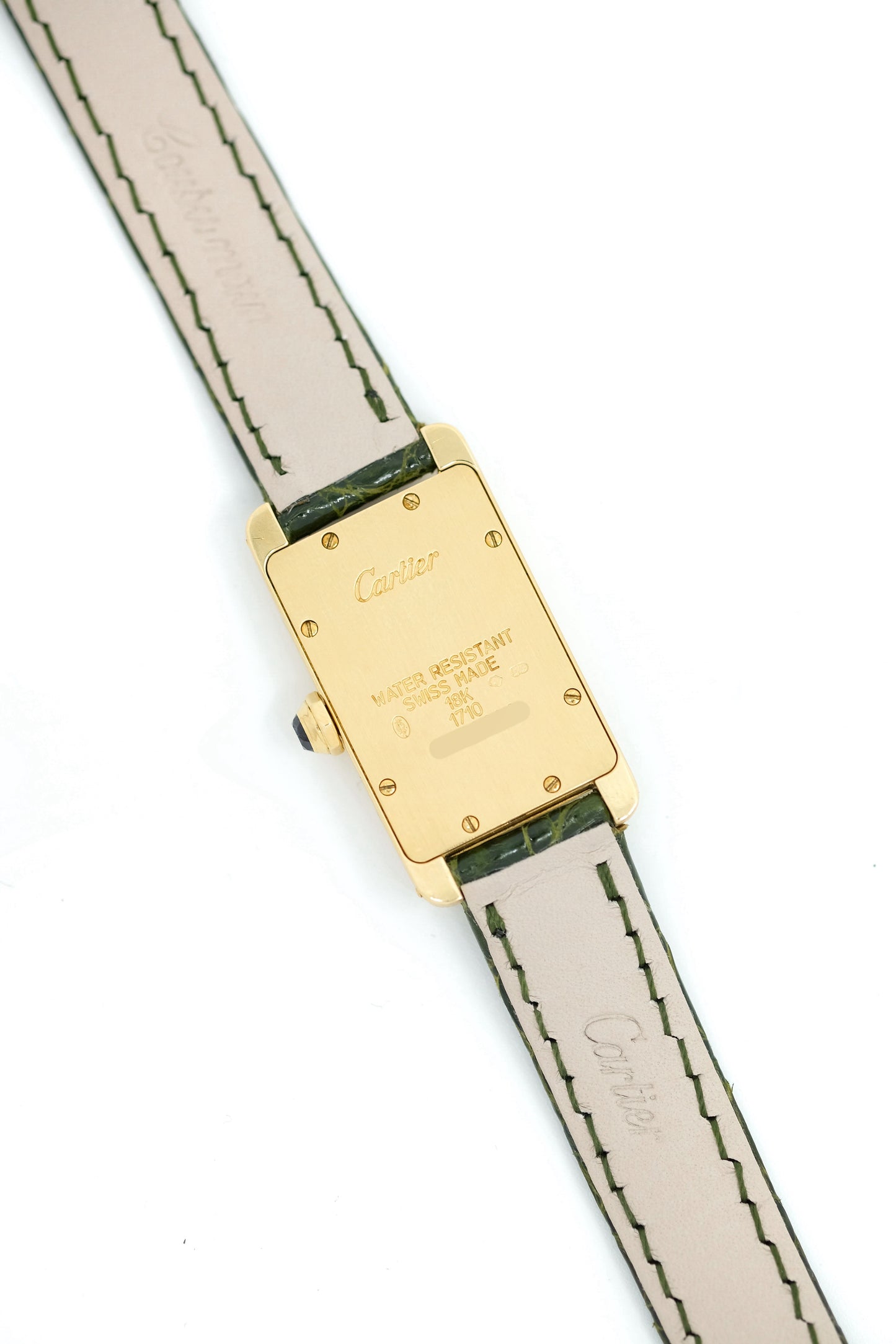 Cartier Tank Américaine Lady Or jaune ref. 1710 - 2003 (papiers)
