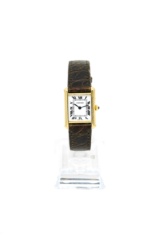Cartier Tank Louis Médium Or Jaune (papiers SAV)