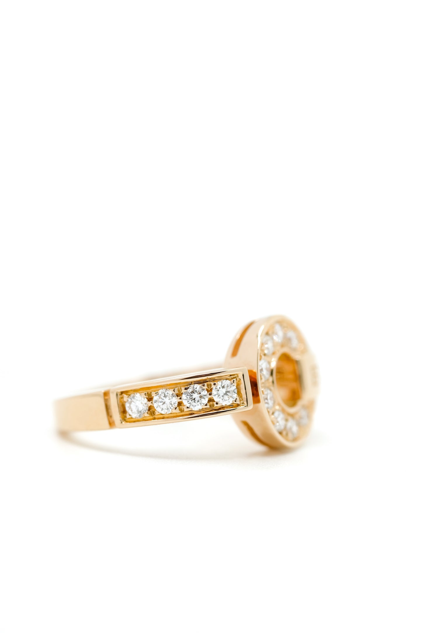 Bulgari "Bvlgari" Ring - Rose gold & Diamonds