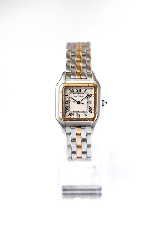 Cartier Panther Gold & Steel - Jumbo - c. 1990