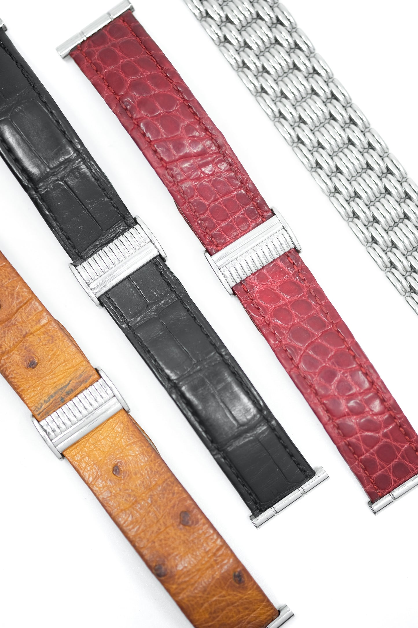 Boucheron Reflet Médium Acier & Diamants - 4 bracelets - 2019 (full set)