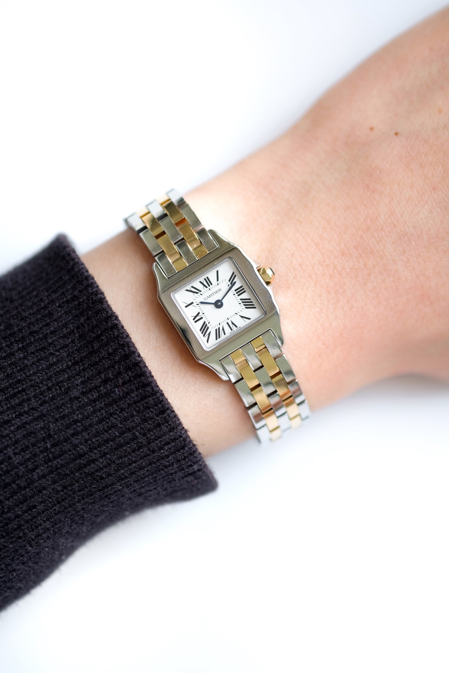 Cartier Santos Demoiselle - Or jaune et acier