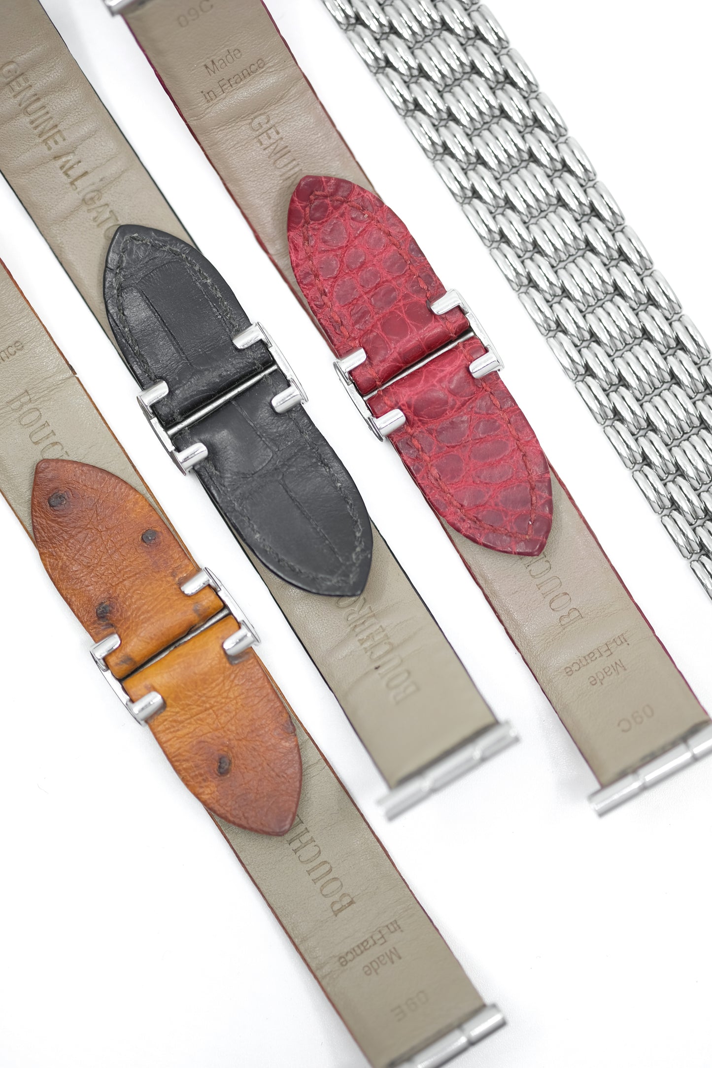 Boucheron Reflet Médium Acier & Diamants - 4 bracelets - 2019 (full set)