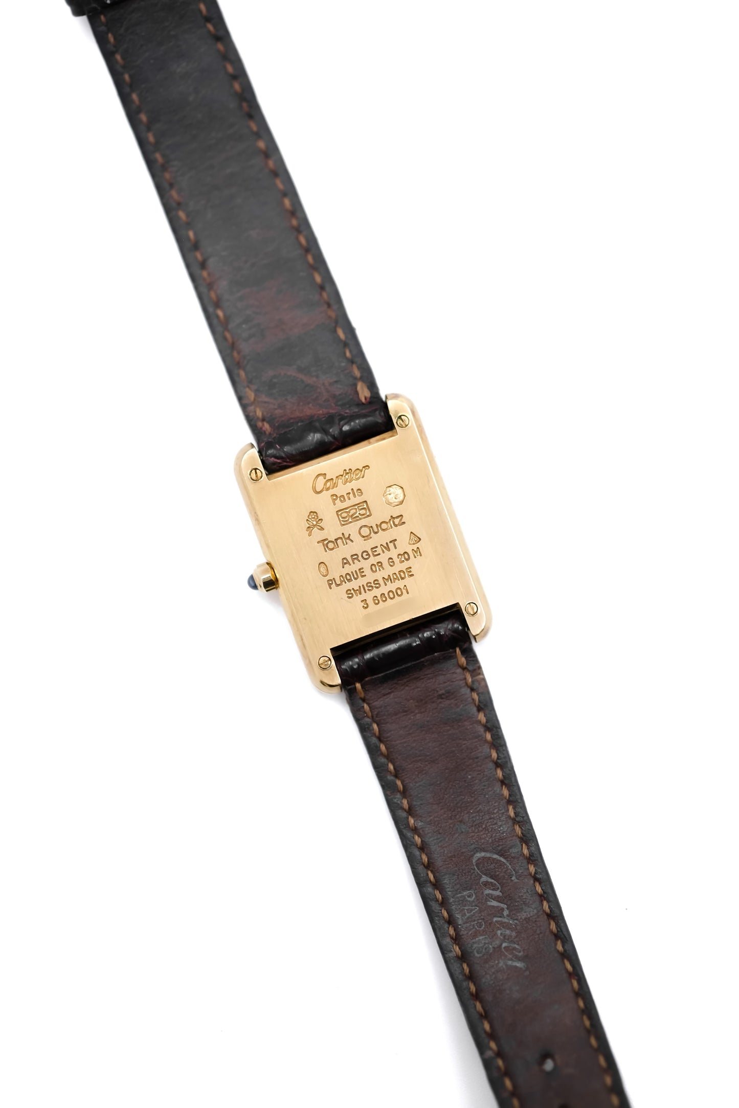Cartier Tank Must "Trinity" Medium - c. 1990 - ref. 366001