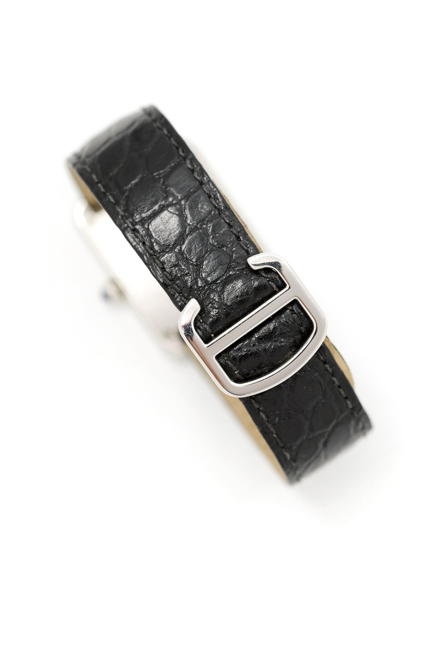 Cartier Tank Solo ref. 3170 "Piano" - Acier - v. 2010 (full set)