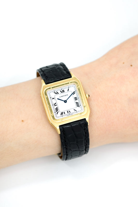 Cartier Santos Dumont extra-plate - Or Jaune