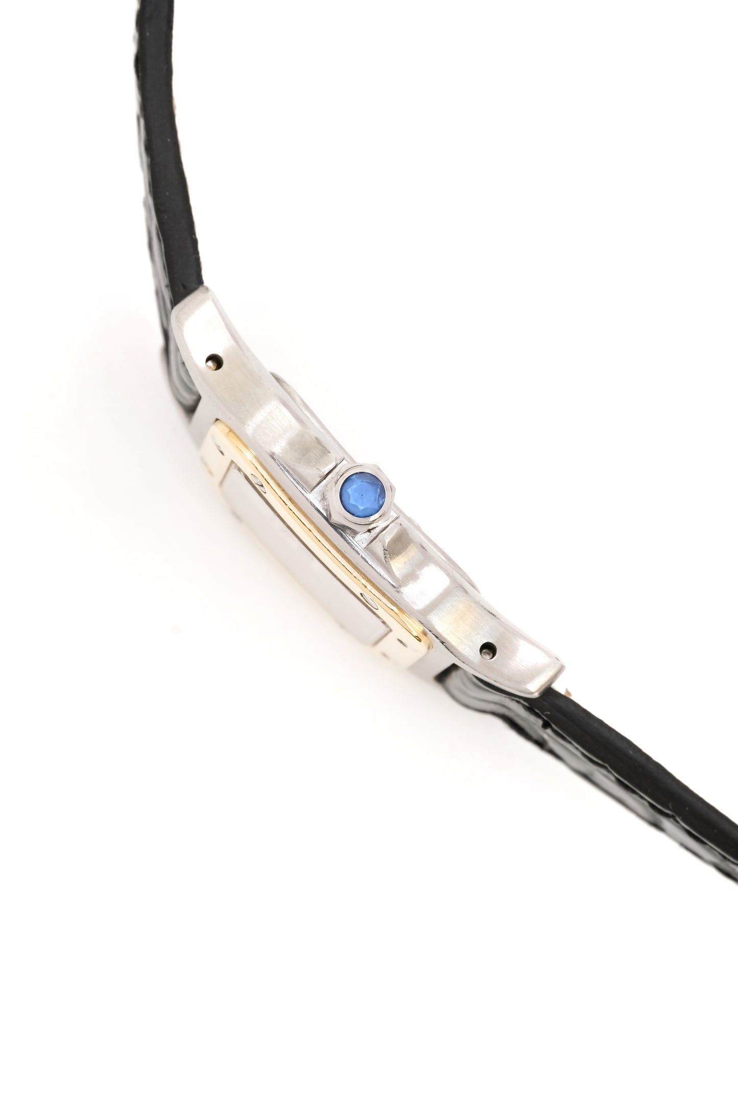 Cartier Santos Lady Galbée Gold & Steel - c. 1990