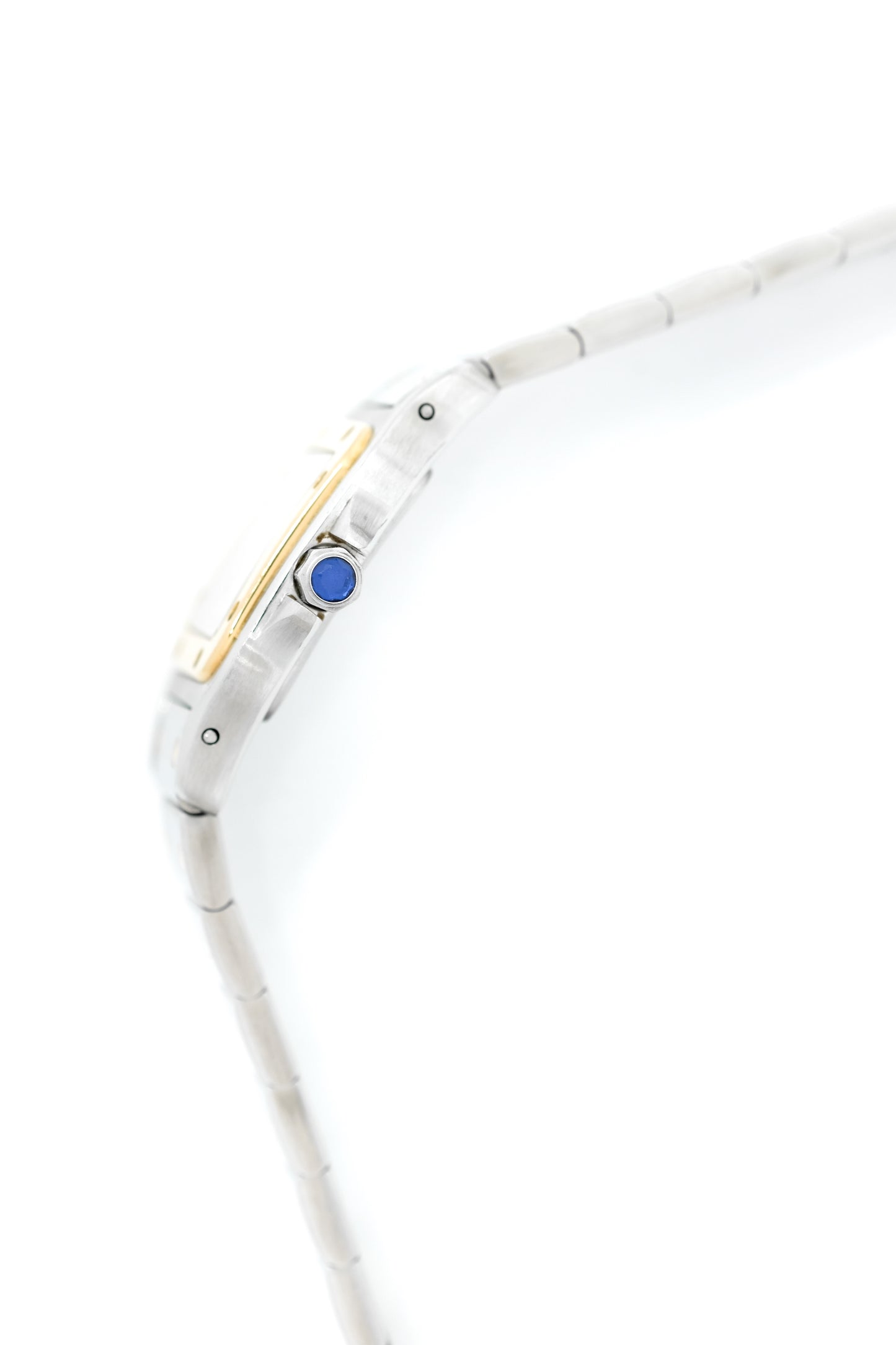 Cartier Santos Lady Galbée Or & Acier - v. 1990