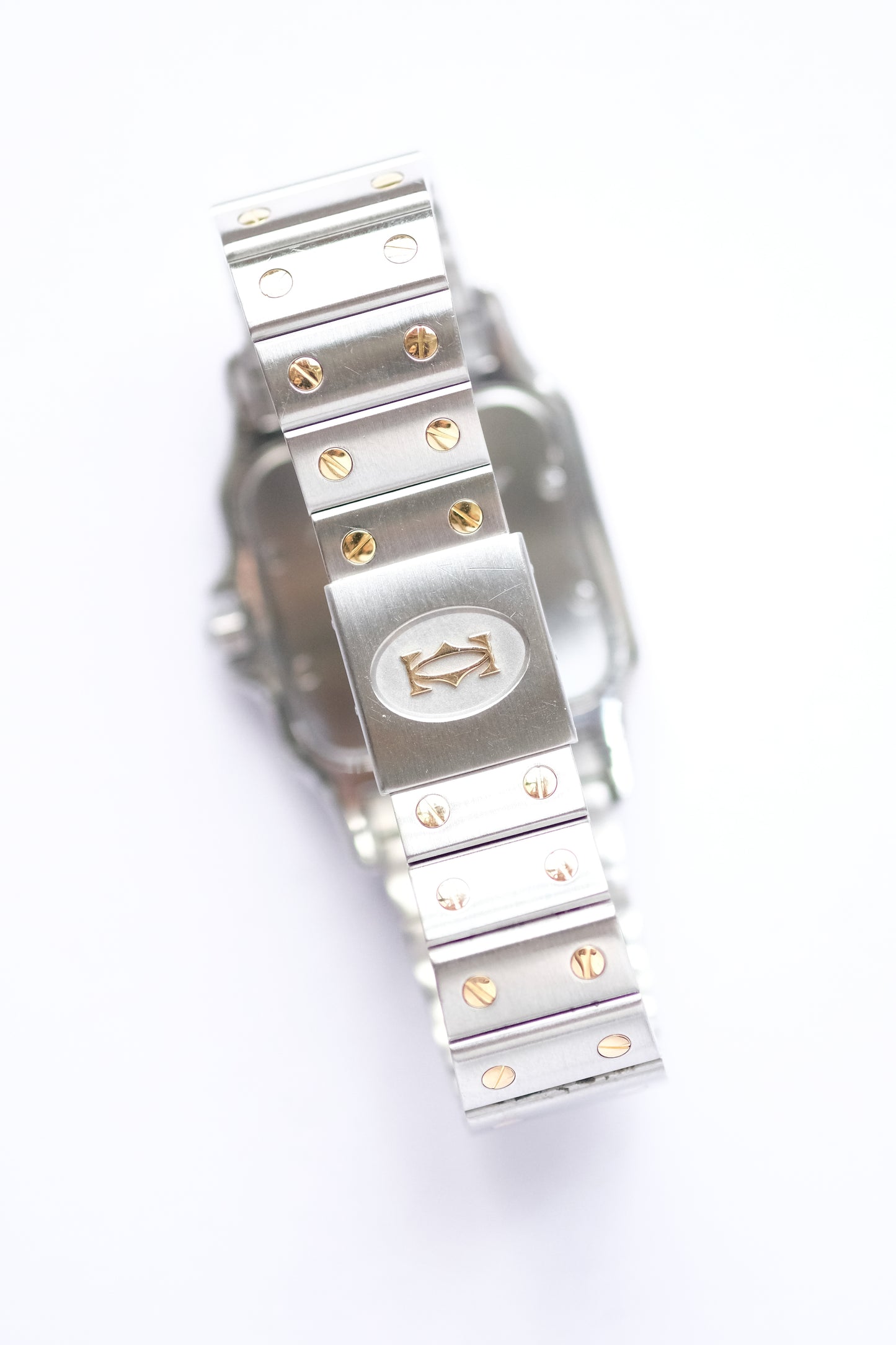 Cartier Santos Galbée Gold/Steel - Large Size