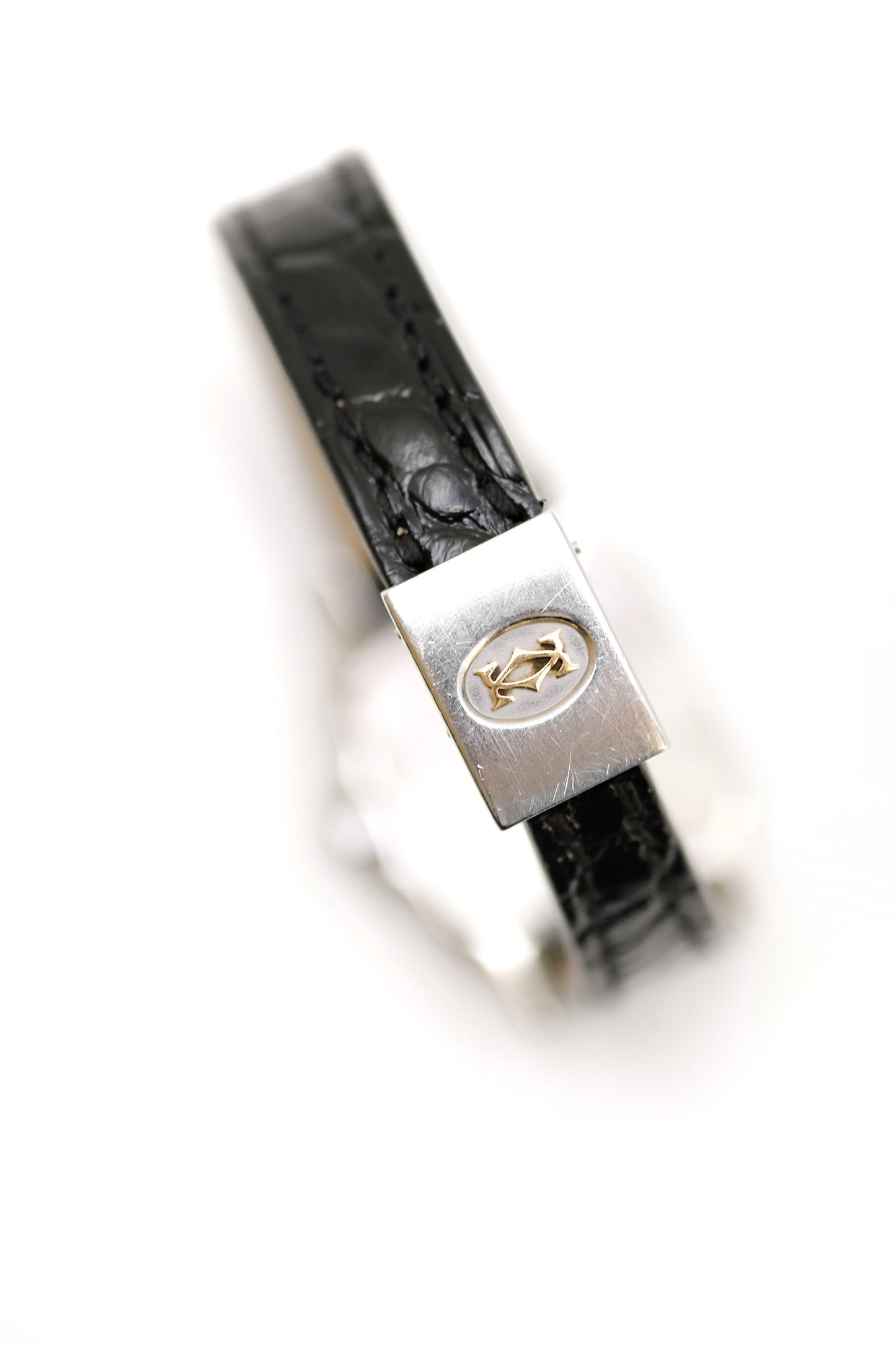 Cartier Santos Lady Galbée Gold & Steel - c. 1990