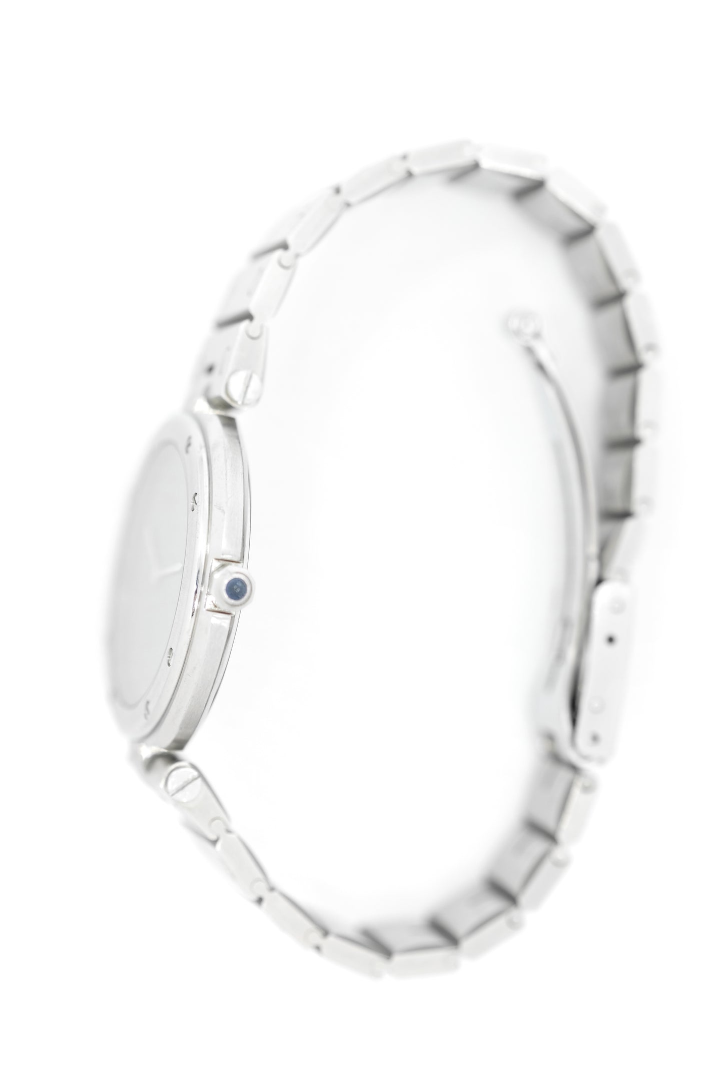 Cartier Santos "Vendôme" Ghost Acier ref. 8192 - Grand Modèle - 1982 (full set)