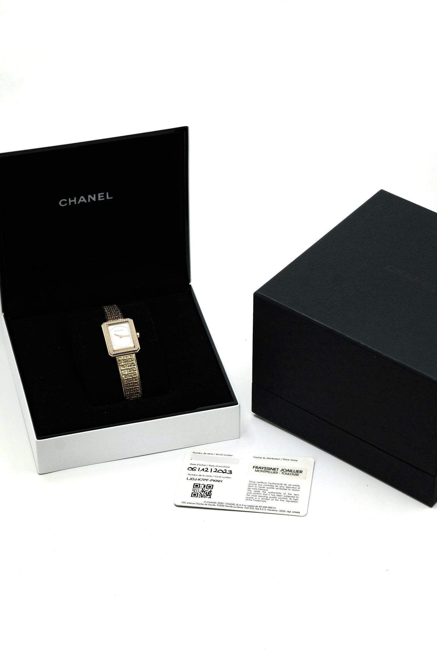 Chanel Boy.Friend "Tweed" - ref. H4881 - 2023 (full set)