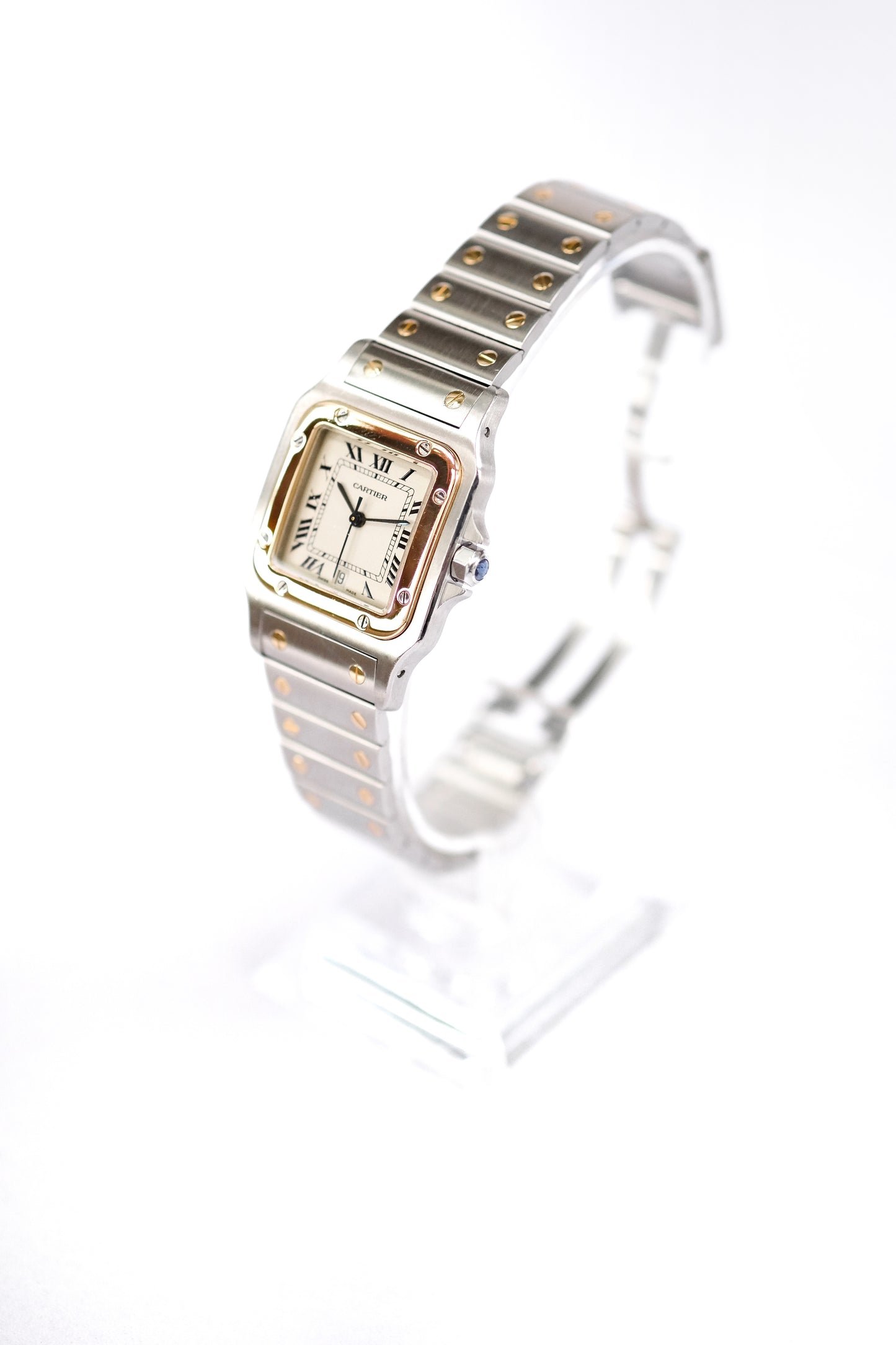 Cartier Santos Galbée Gold/Steel - Large Size