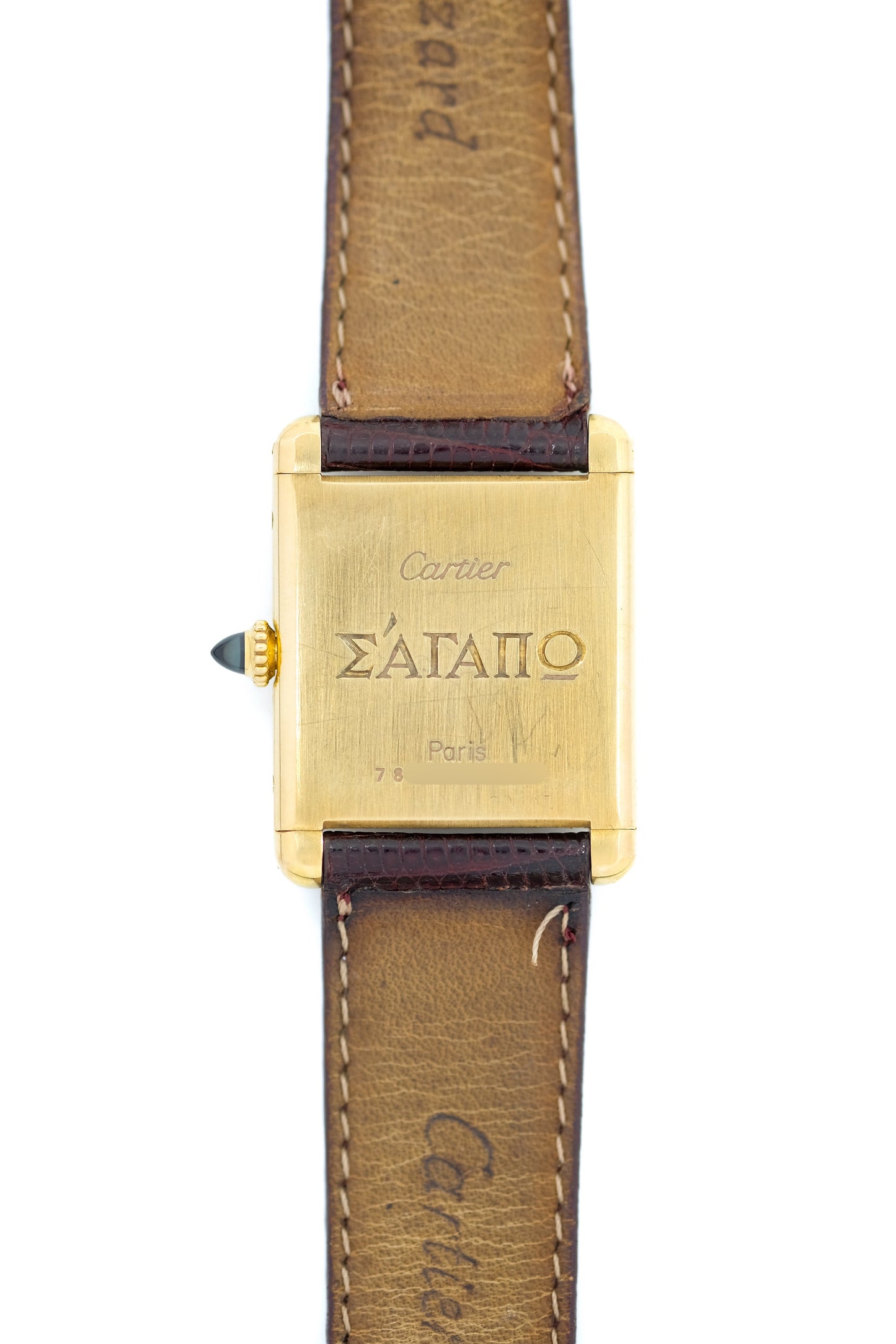 Cartier Tank Louis "Paris" - mechanical - c. 1970