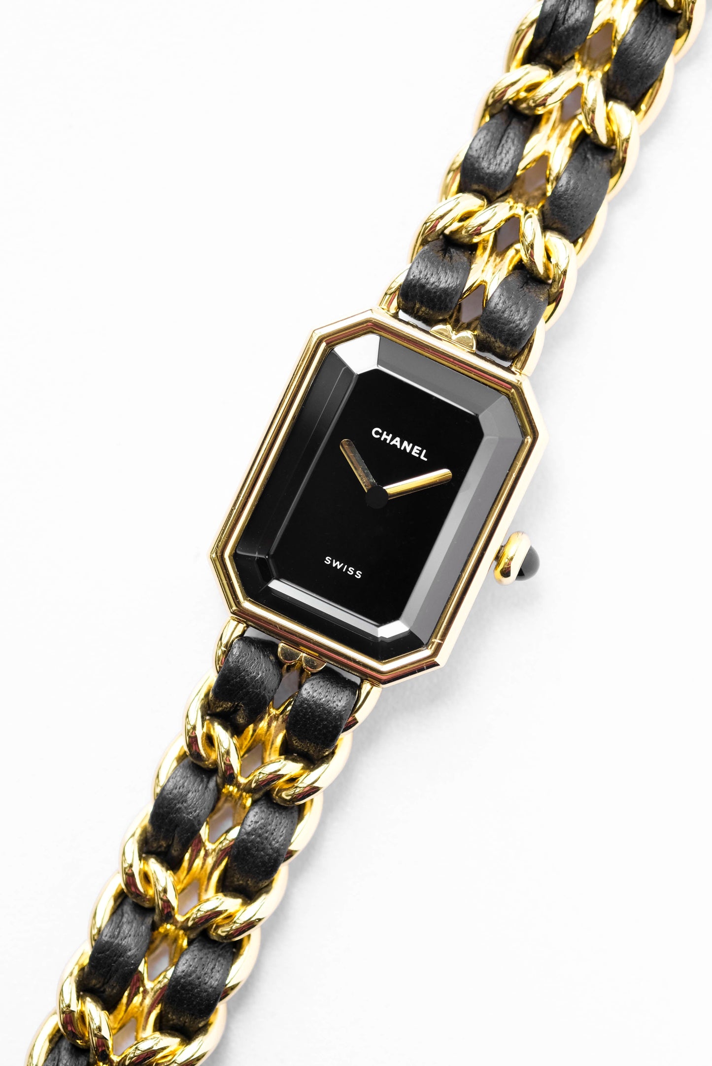 Chanel Première - Plaquée or & cuir - L