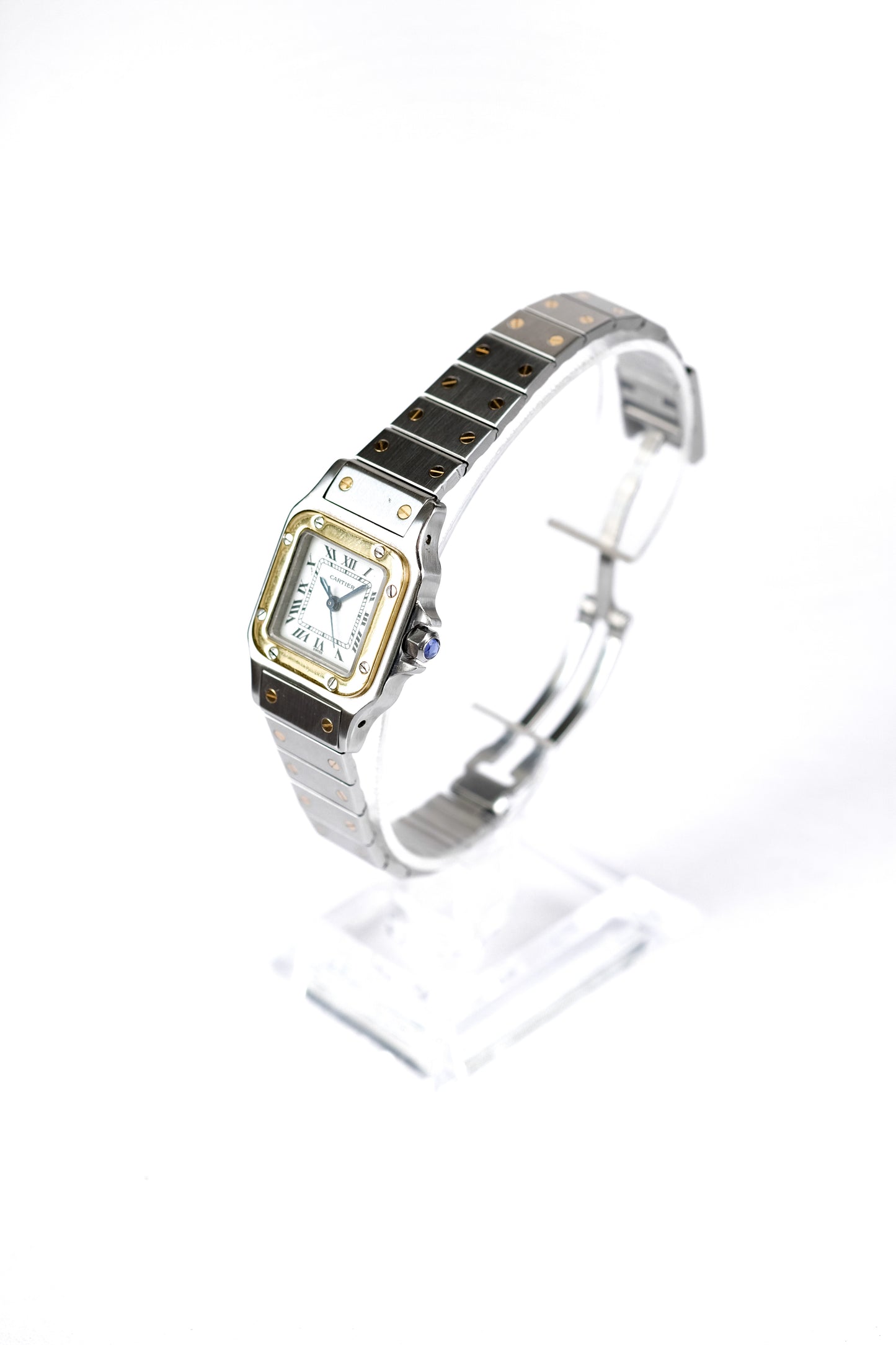 Cartier Santos Lady Automatique Or et Acier - v. 1990
