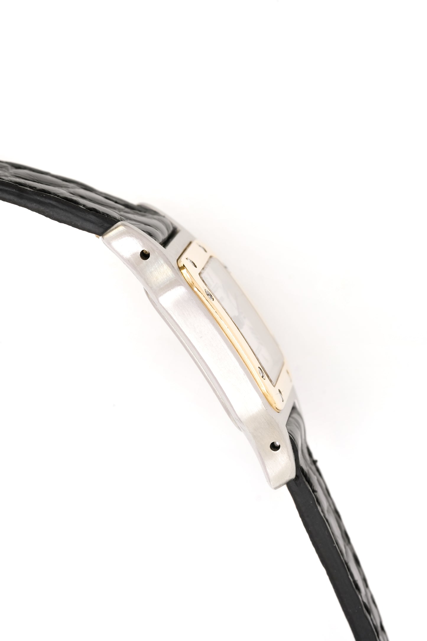 Cartier Santos Lady Galbée Gold & Steel - c. 1990