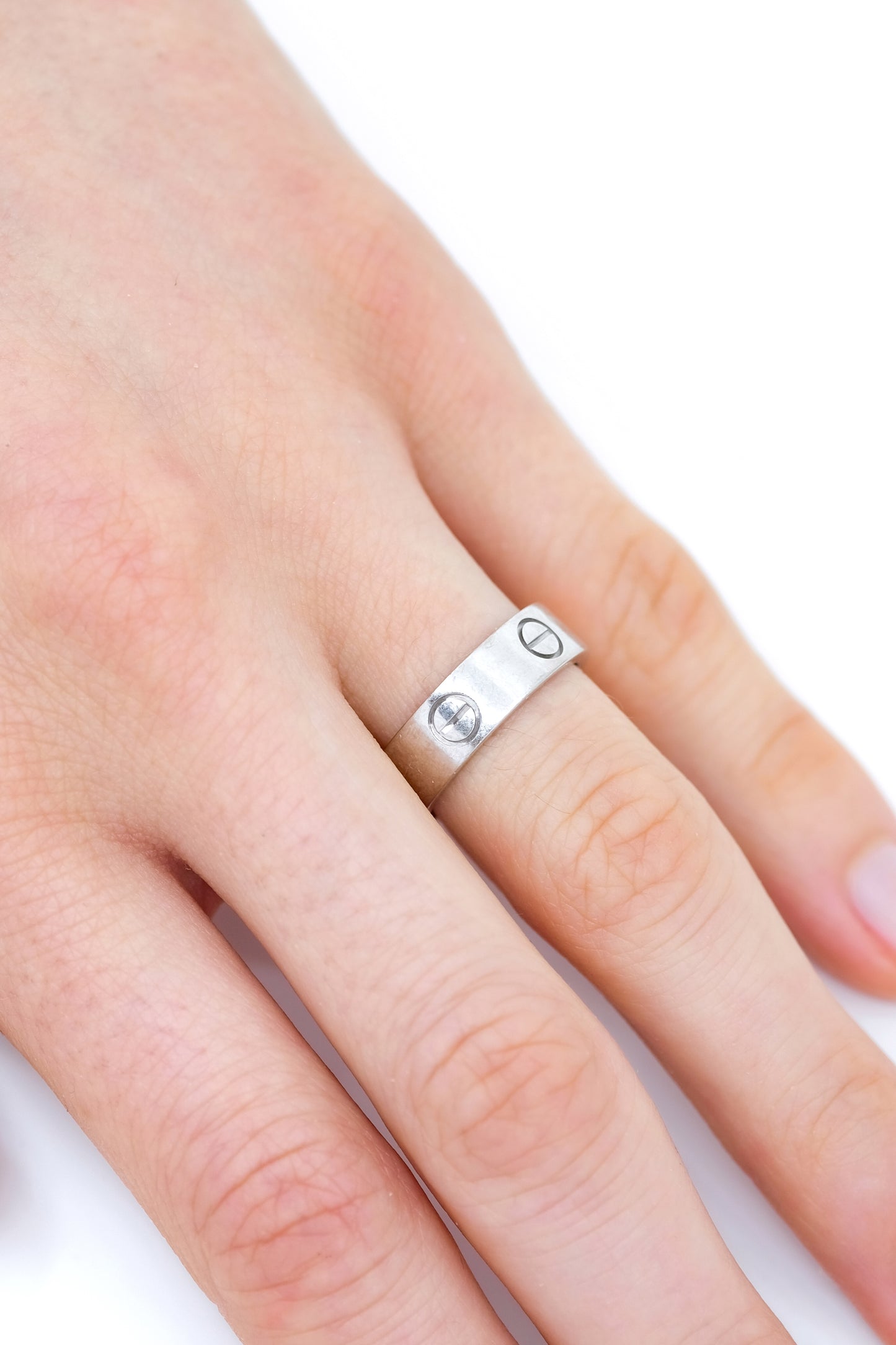 Cartier Bague Love - Or blanc